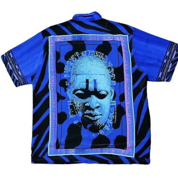 Marc Buchanan × Pelle Pelle × Vintage Pelle Pelle polyester summer shirt by Marc Buchanan Size US XXL / EU 58 / 5 - 3 Thumbnail