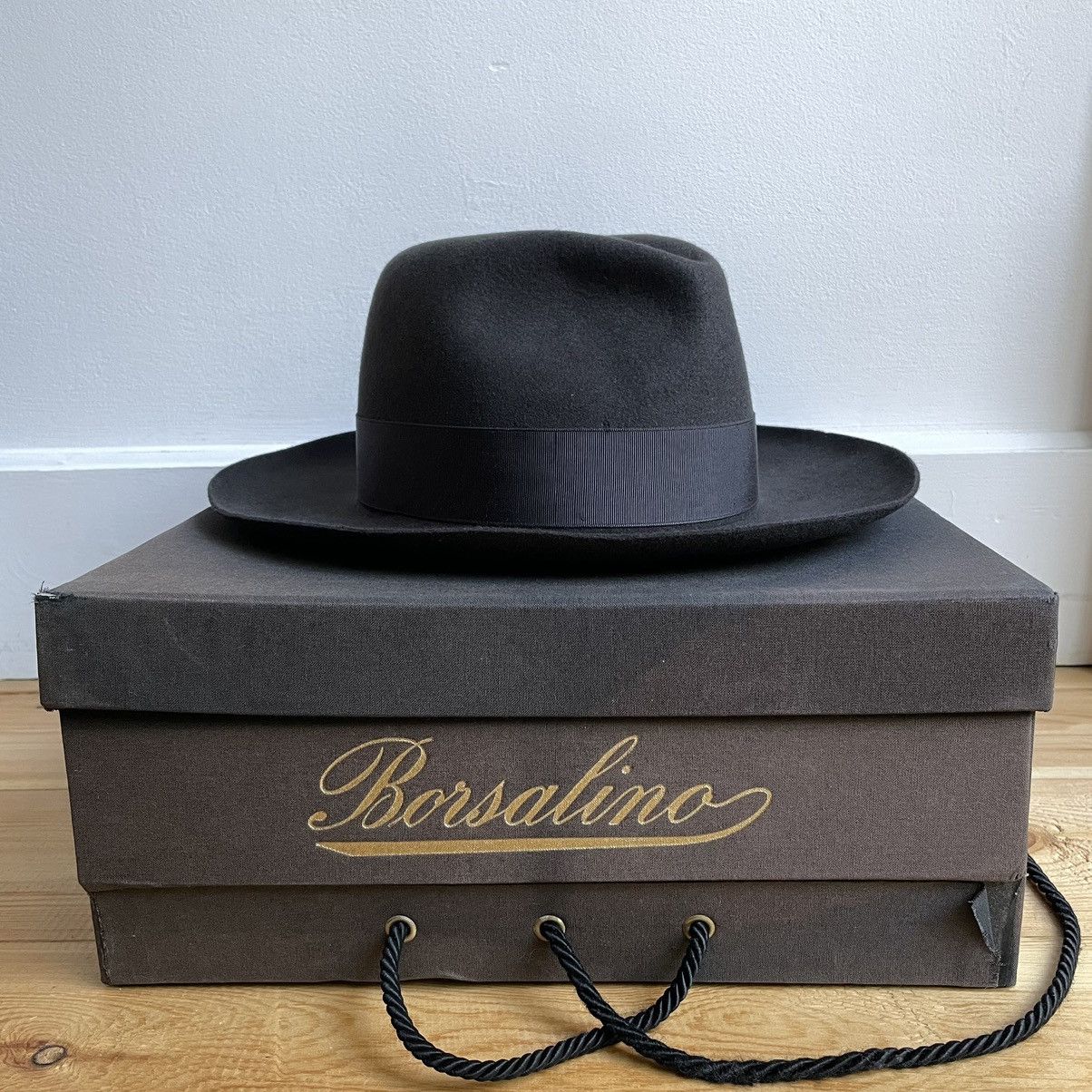 Borsalino Borsalino Amedeo S.Q. Felt Wide Brim Size ONE SIZE - 2 Thumbnail