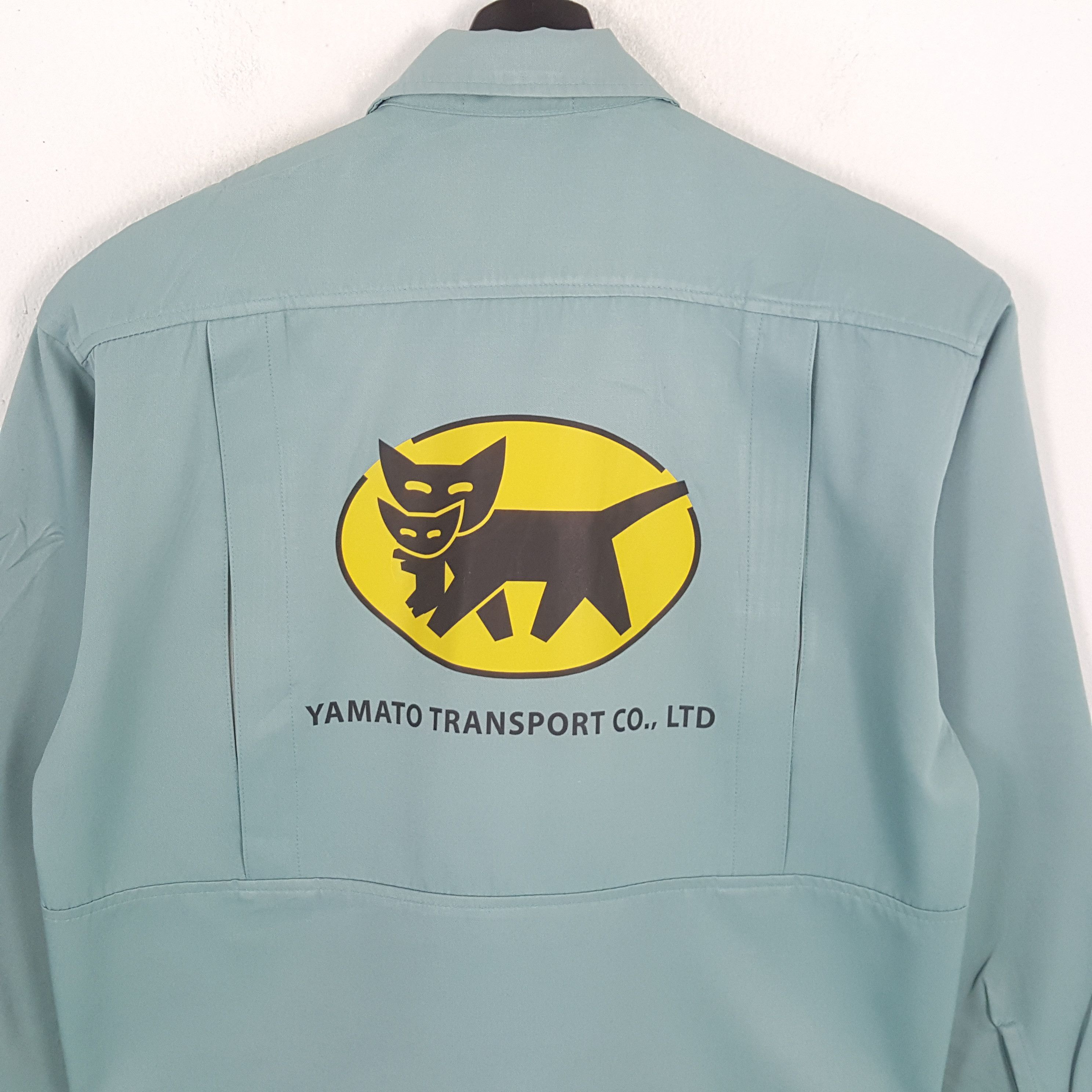 Japanese Brand × Vintage YAMATO TRANSPORT Japanese Workwear Custom Art Jacket Size US M / EU 48-50 / 2 - 2 Thumbnail