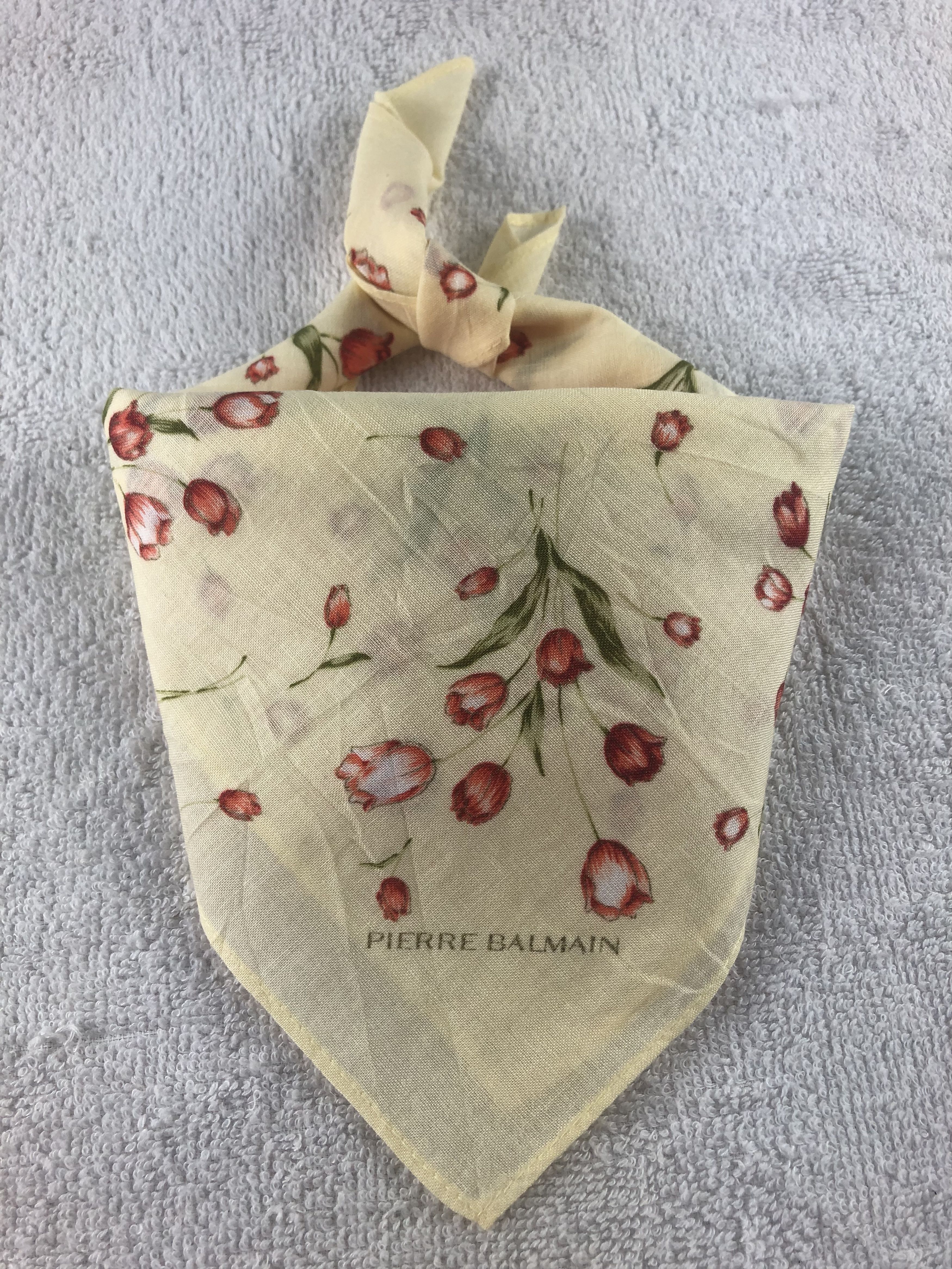 Pierre Balmain Pierre Balmain Handkerchief / Bandana / Neckerchief Size ONE SIZE - 1 Thumbnail