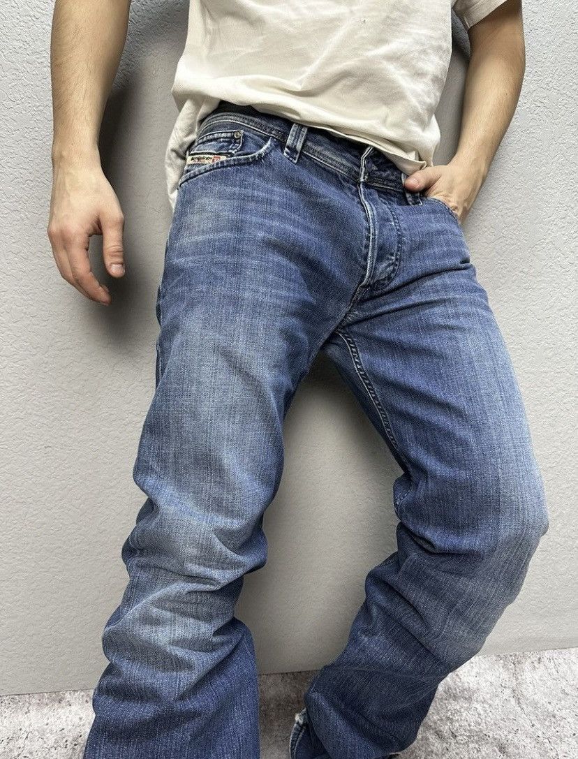 Diesel Vintage Y2K Faded Baggy Cargo Pants Watanabe Distressed Size US 31 - 7 Thumbnail
