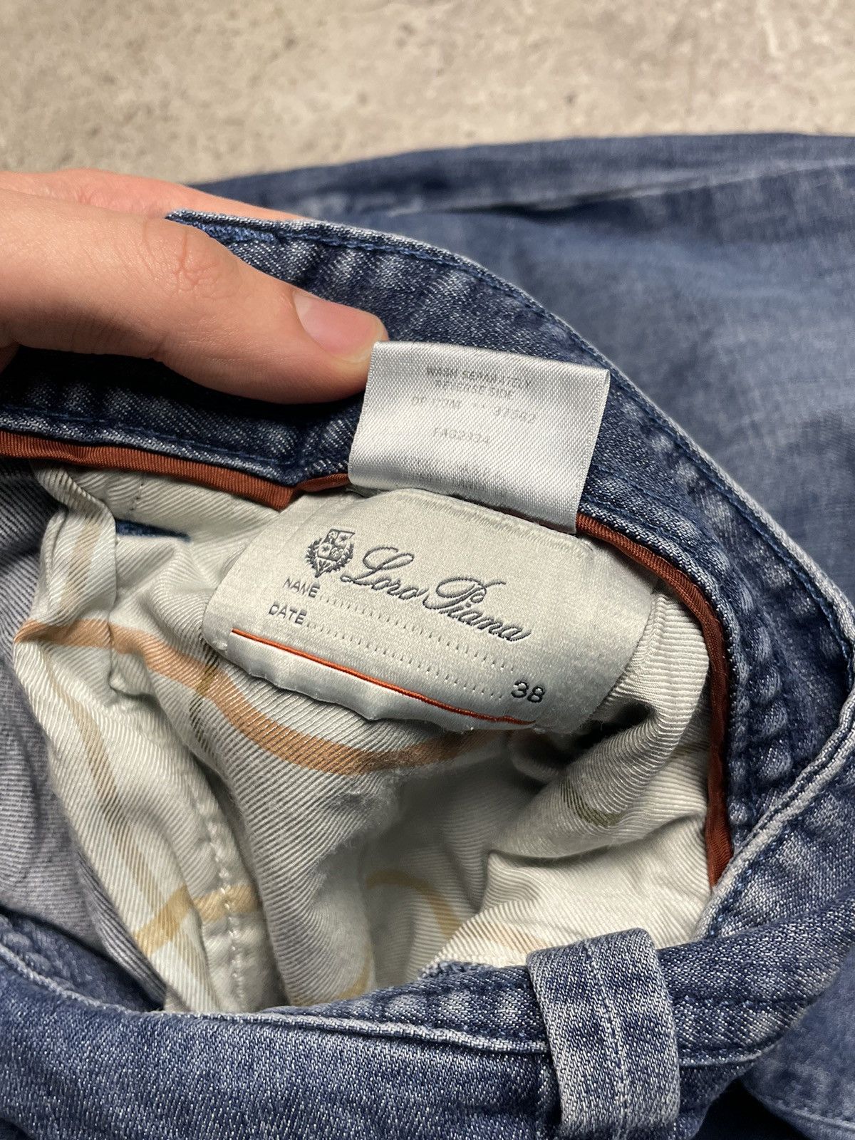 Loro Piana Vintage Luxury Loro Piana Jeans Denim Size 38 y2k 90s Size US 38 / EU 54 - 8 Thumbnail
