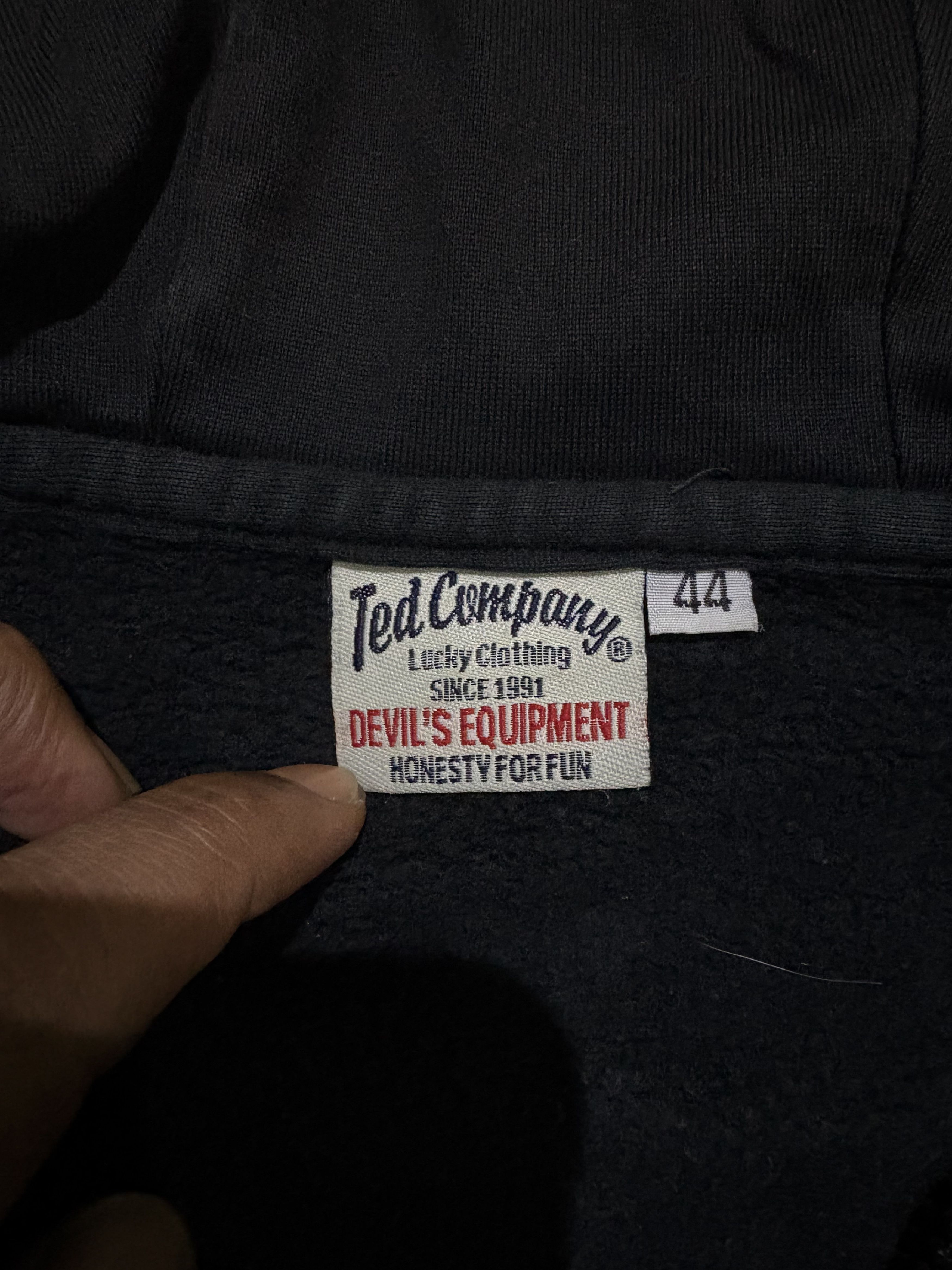 Tedman Vintage Tedman company funky zipp hoodie Size US L / EU 52-54 / 3 - 7 Thumbnail