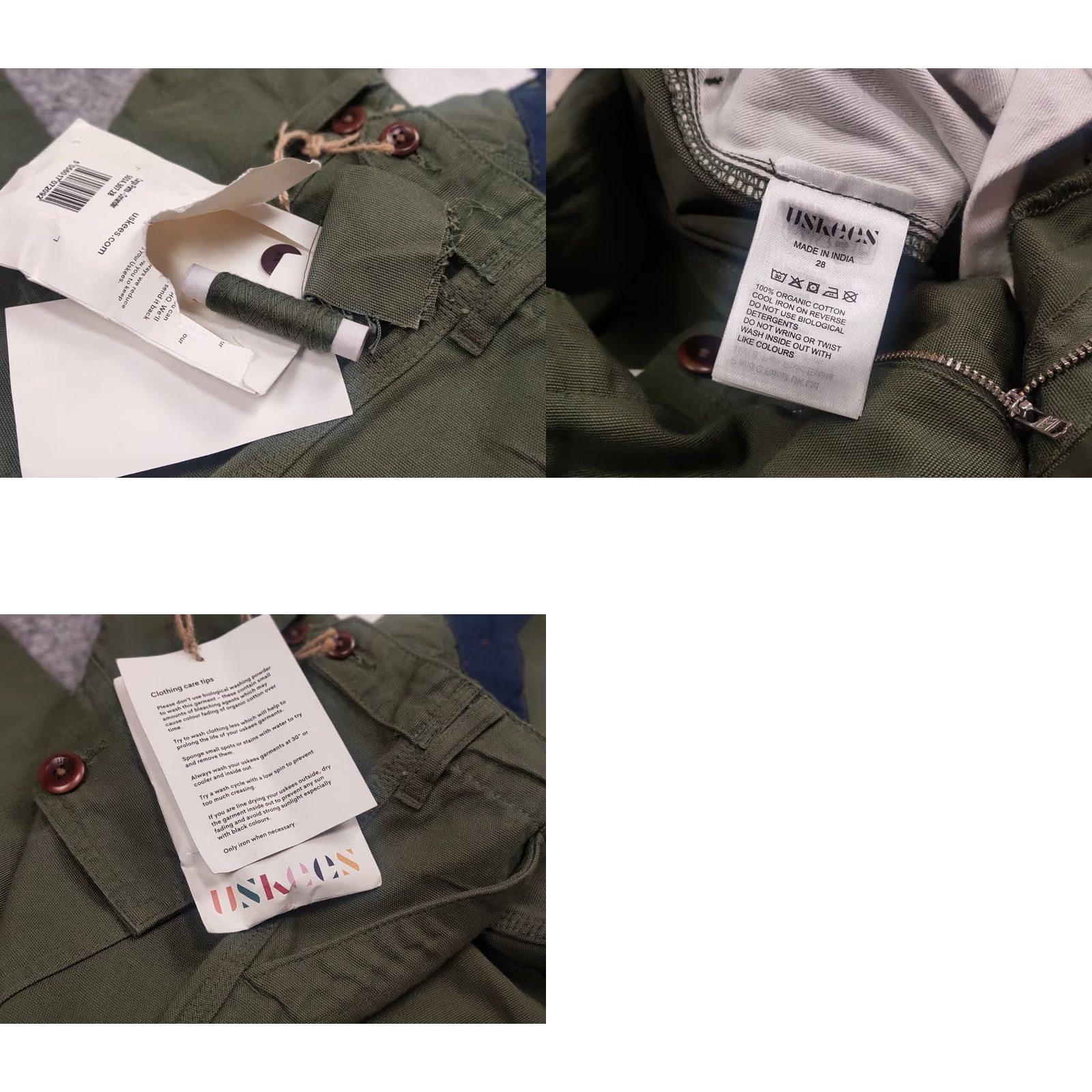 Vintage Uskees 5014 cargo Pants Mens Regular 29 Green Cotton Canvas 5-Pocket Cargo You can find a large number of goods at low prices in our stock. Size US 28 / EU 44 - 10 Thumbnail