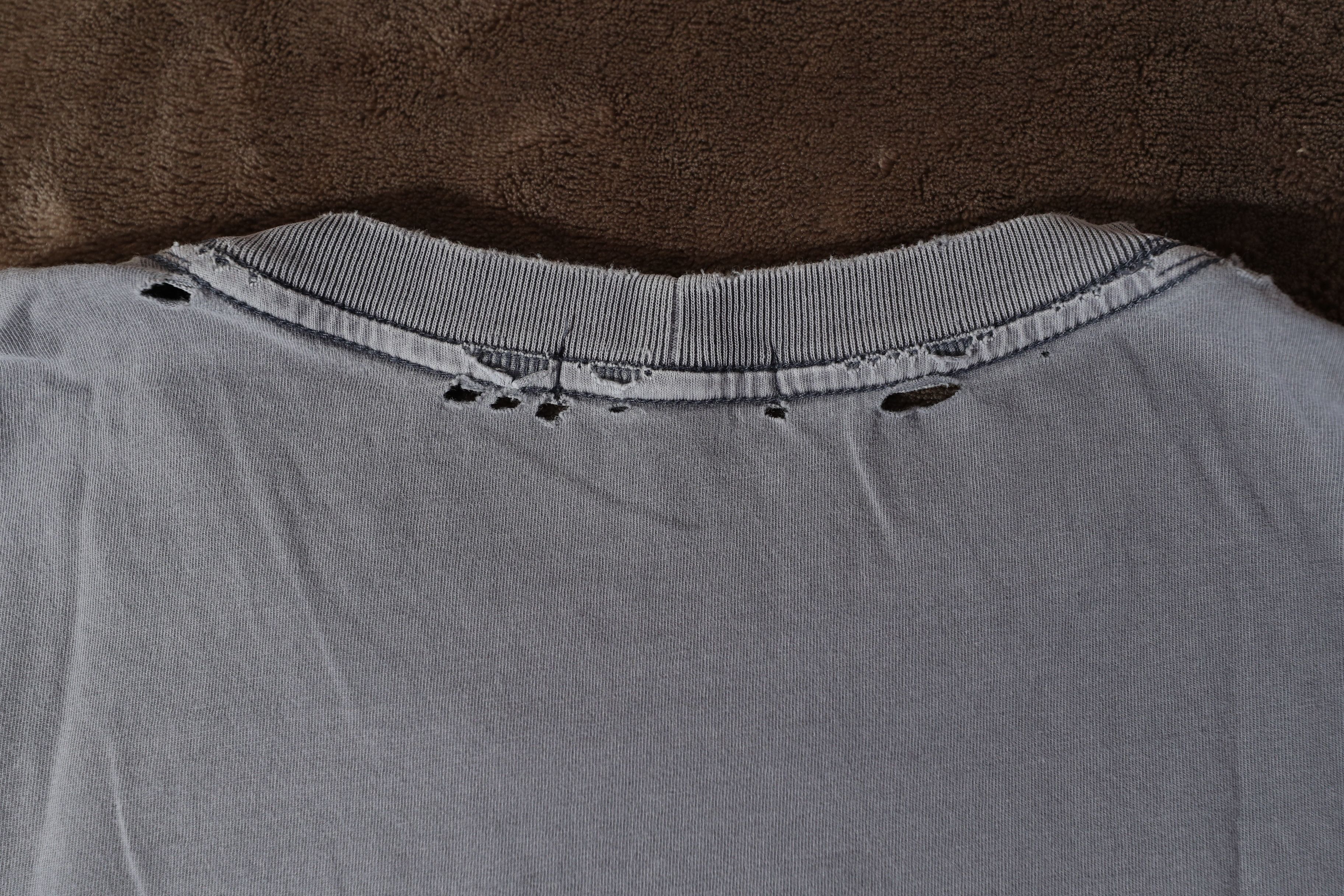 NEUW Denim Neuw Organic Cotton Distressed Brand Tee (L) Size US L / EU 52-54 / 3 - 10 Thumbnail
