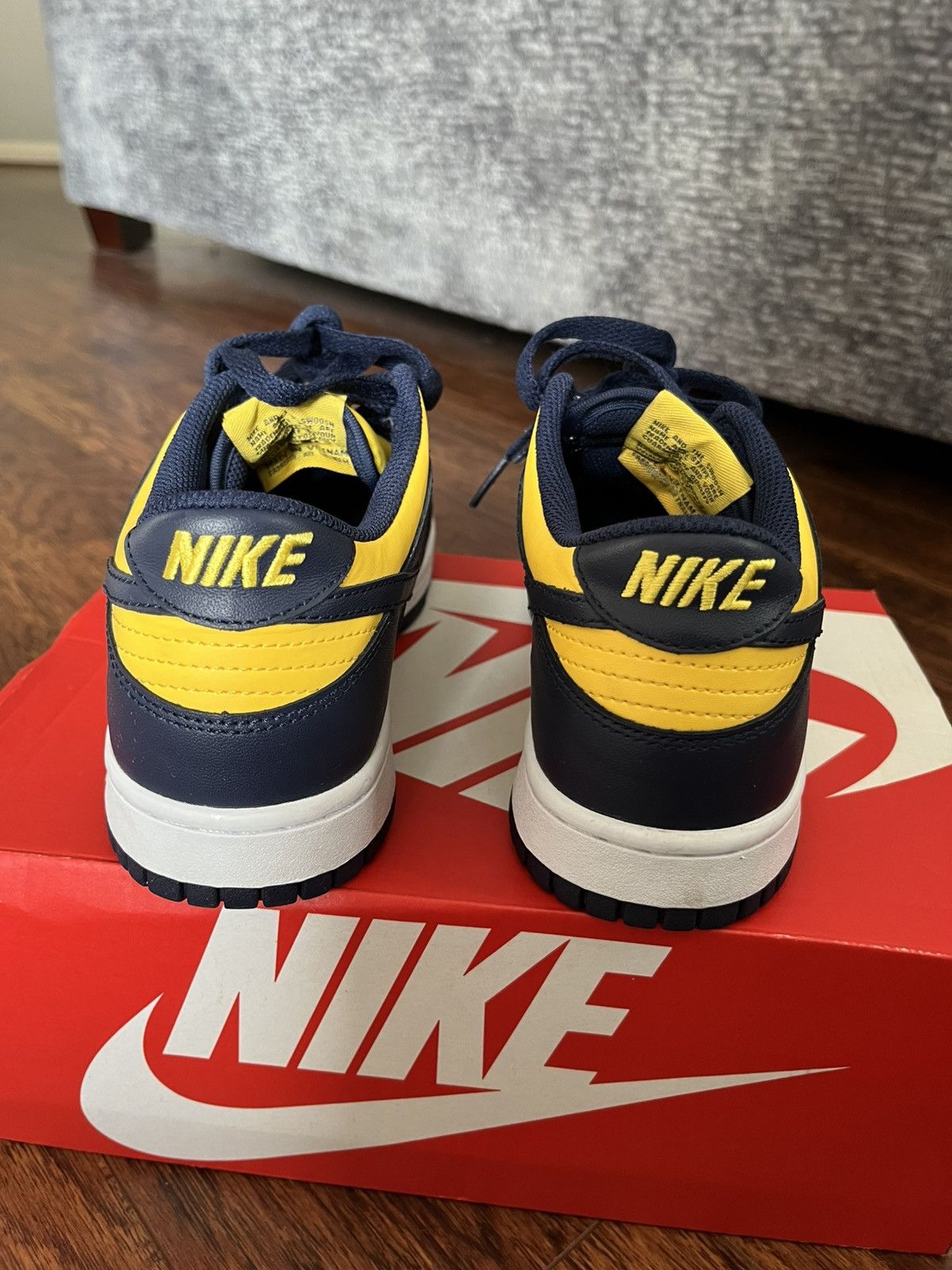 Nike Nike Dunk Low Michigan Youth 6 Size US 8 / IT 38 - 8 Thumbnail