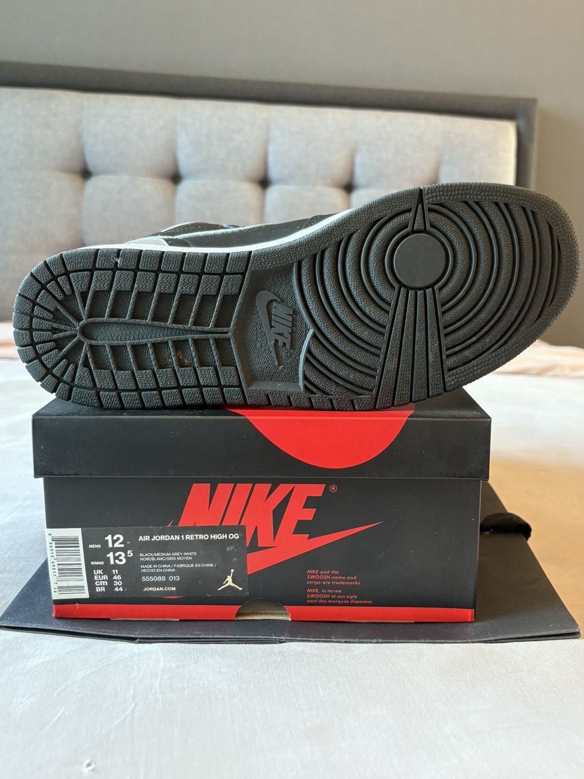 Jordan Brand × Nike AJ1 Shadow Size US 12 / EU 45 - 9 Thumbnail