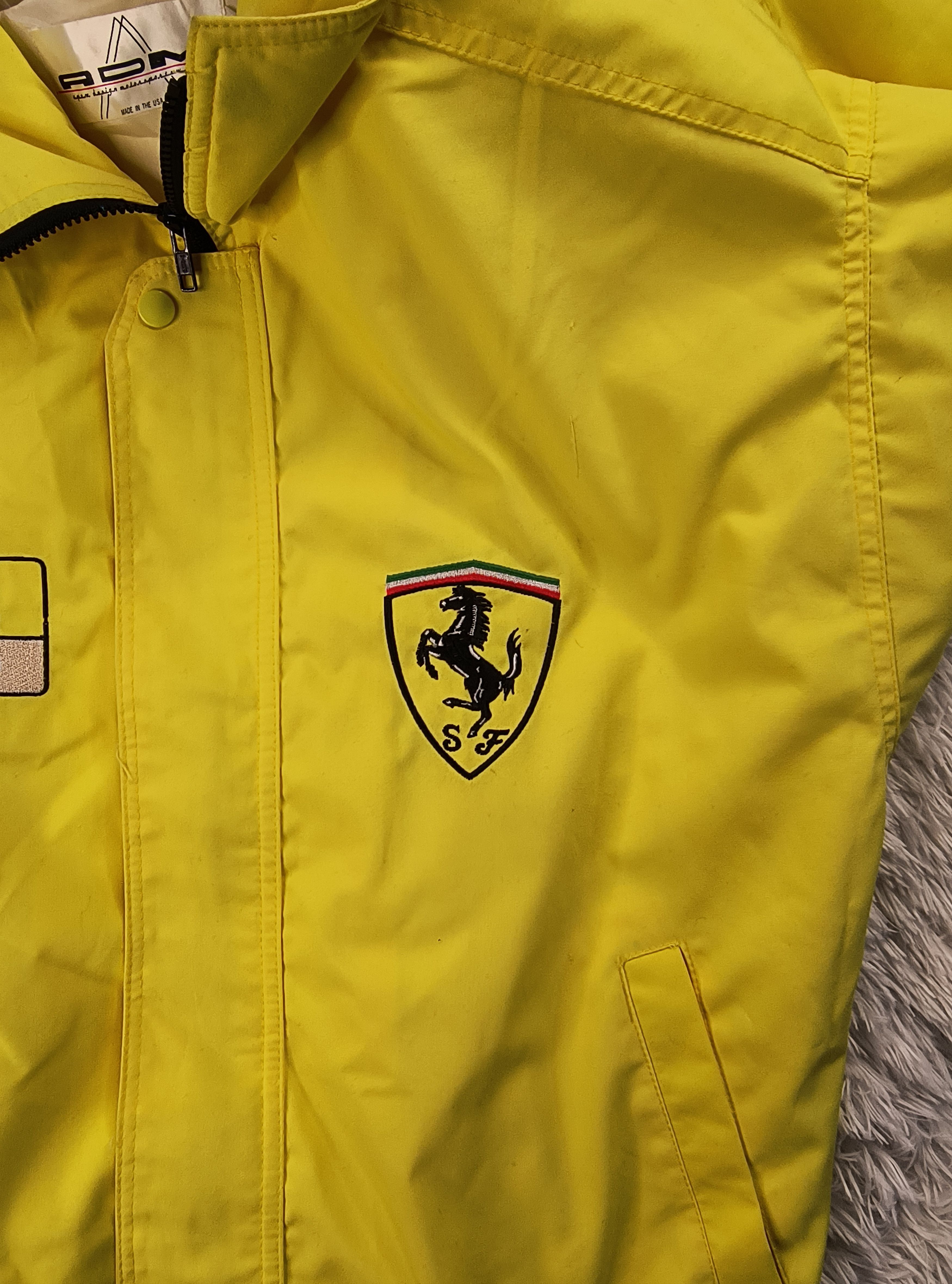 Ferrari Vintage ADM Agip Ferrari racing 90s bomber jacket Size US L / EU 52-54 / 3 - 4 Thumbnail