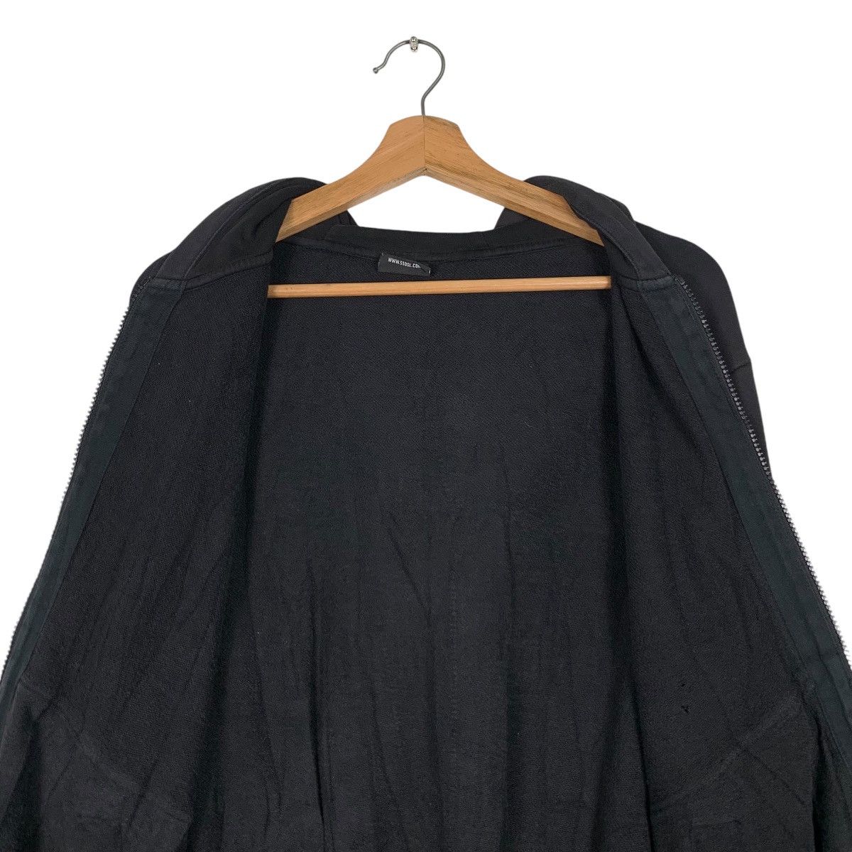 55DSL 55 DSL Big Logo Zipper Hoodies #1199-C55 Size US M / EU 48-50 / 2 - 14 Thumbnail