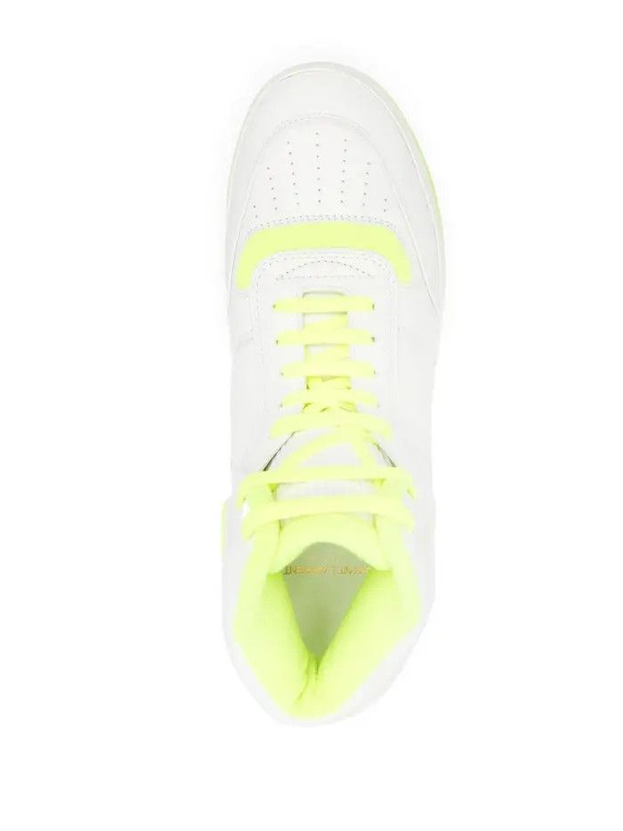 Saint Laurent Paris o1b1hav110225 713655 SL/80 Mid-Top Sneakers Size US 10 / IT 40 - 4 Thumbnail