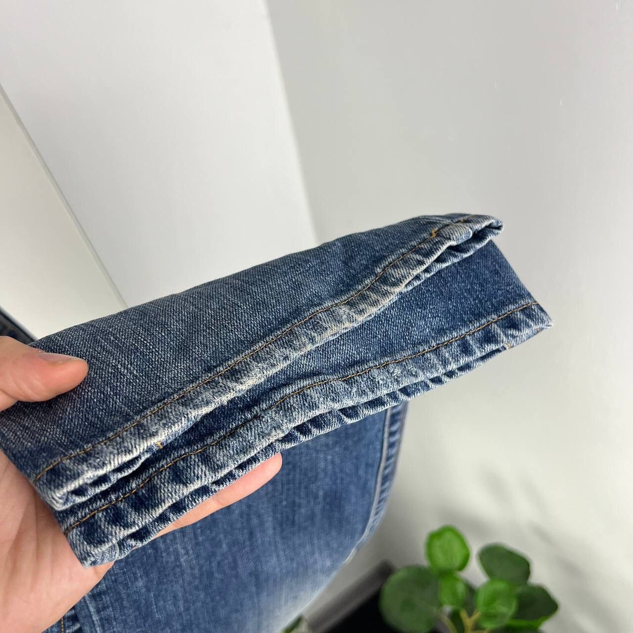 Vintage Italian Design Denim Pants Take Two Baggy Fit Y2k Style Size US 34 / EU 50 - 4 Thumbnail