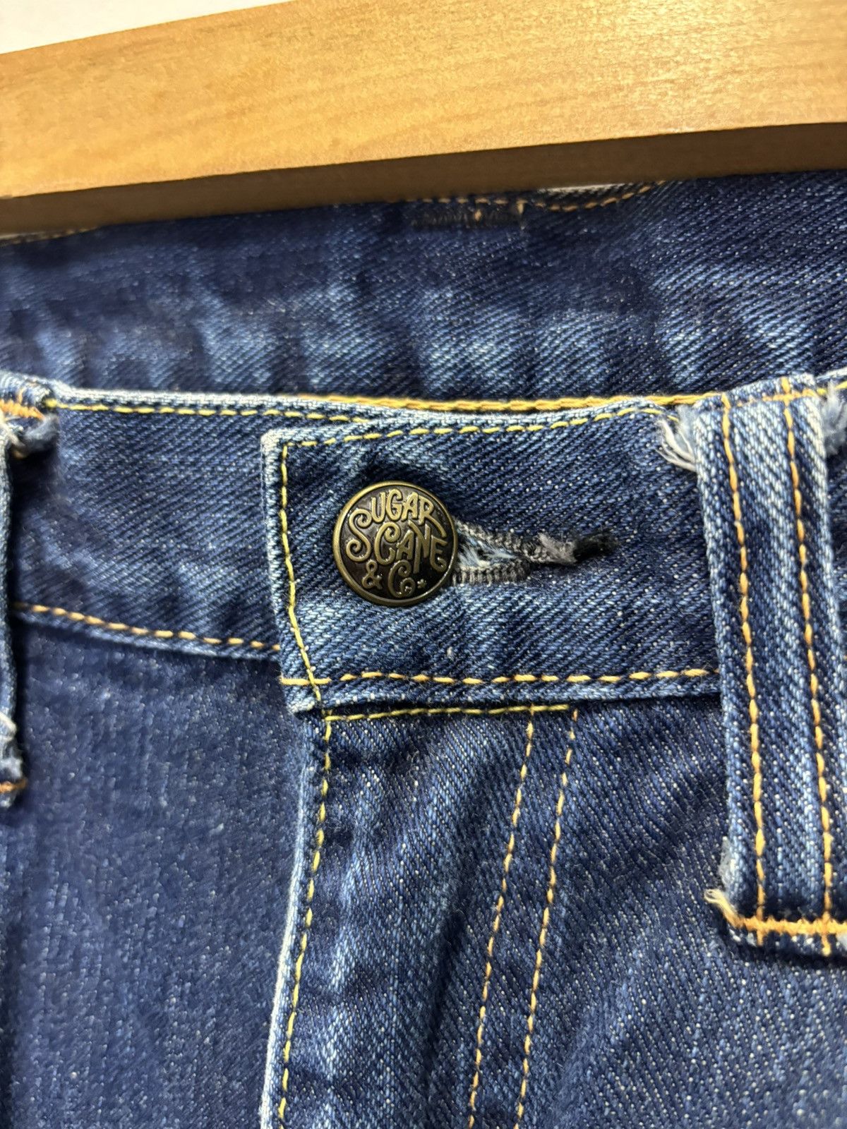 Sugar Cane Sugar Cane Union Star Selvedge Jeans Size US 31 - 6 Thumbnail