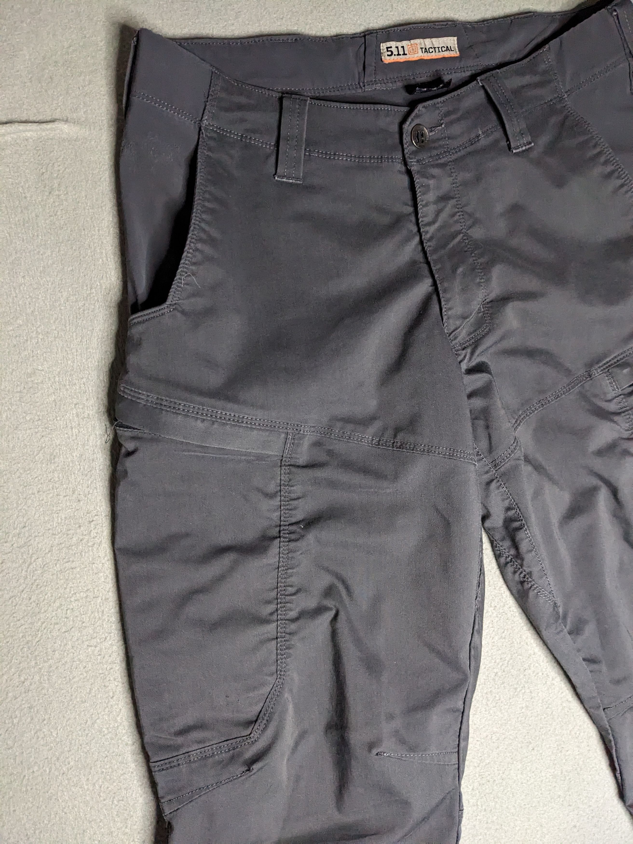 5.11 5.11 Tactical Apex Cargo Pants Mens 33x33 Volcanic Utility Size US 33 - 3 Thumbnail