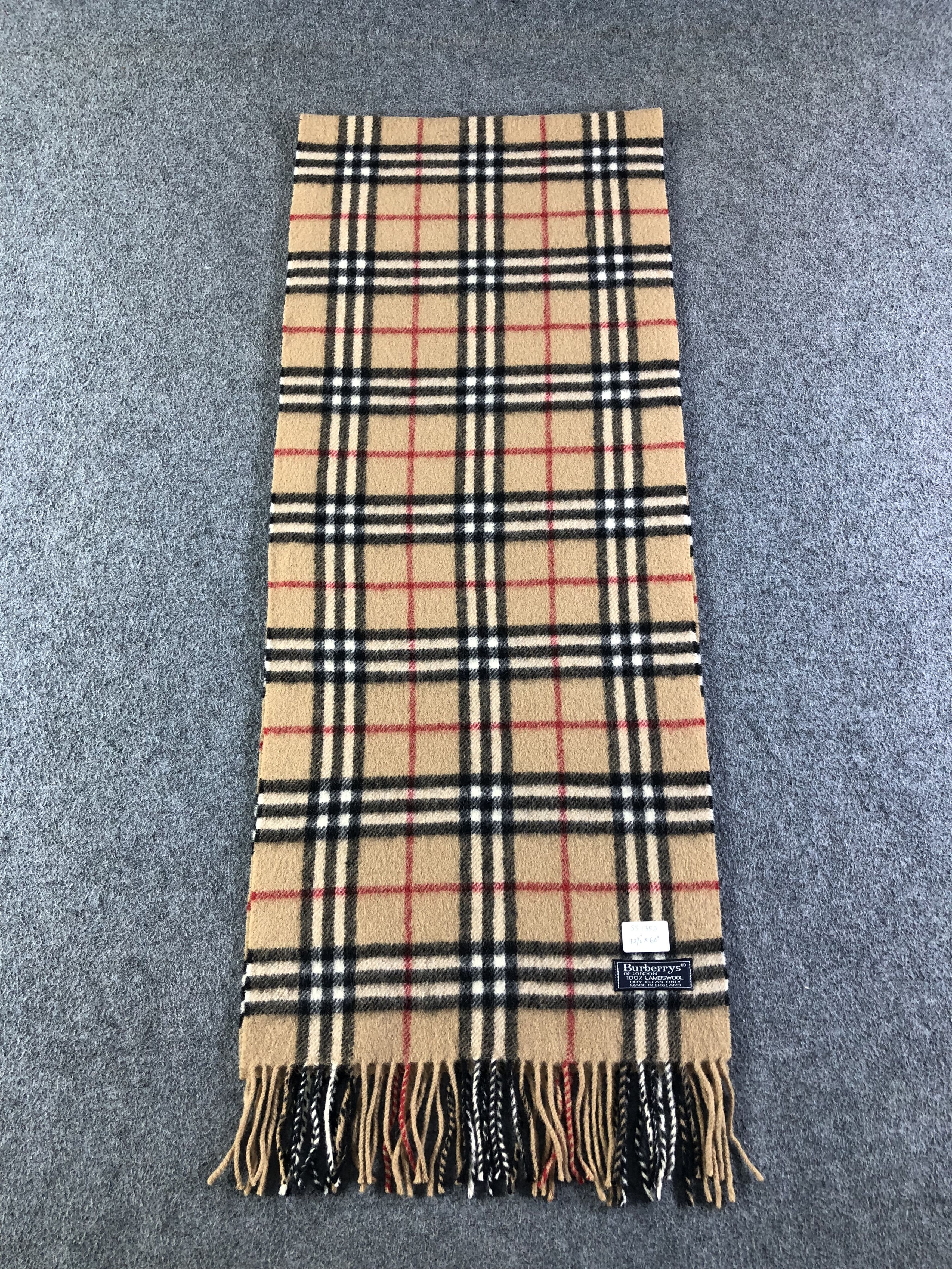 Burberry Burberrys Scarf / Muffler / Neckwear SS1352 Size ONE SIZE - 2 Thumbnail