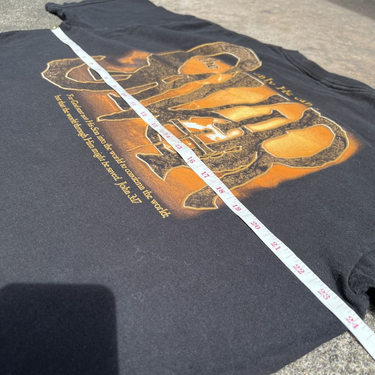 Vintage Vintage Y2K The Savior Jesus God Holy Bible Tee XL Size US XL / EU 56 / 4 - 6 Thumbnail