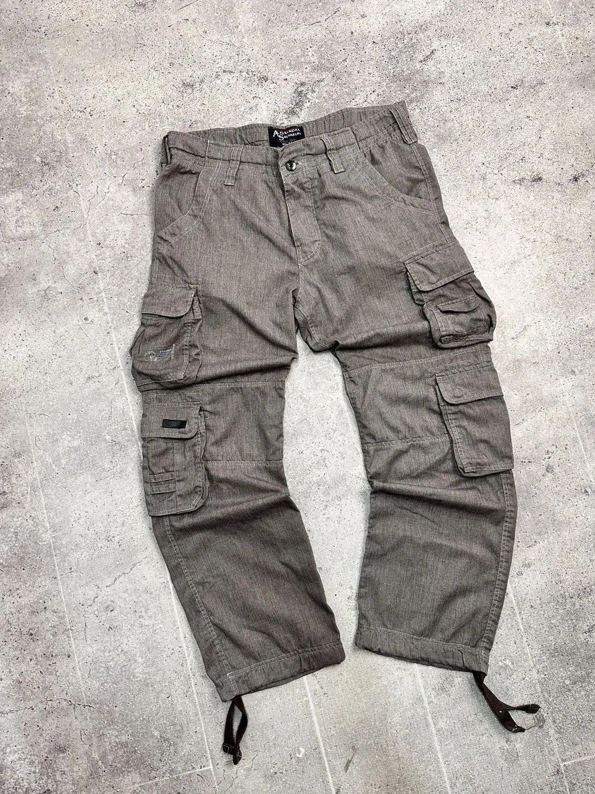 14th Addiction Avant-Garde Brown Casual Streetwear Pants Vintage Style Y2K Size US 34 / EU 50 - 6 Thumbnail