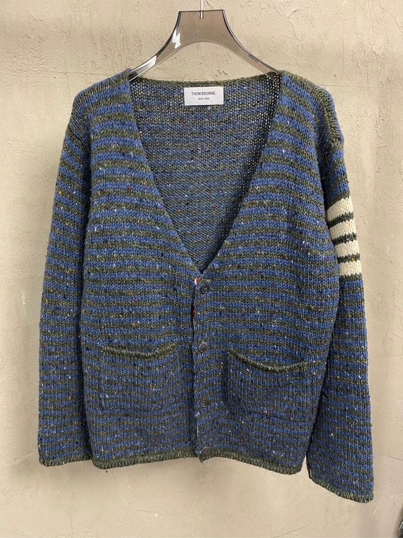 Thom Browne Thom Browne size2 Wool cardigan sweater Size US M / EU 48-50 / 2 - 3 Thumbnail