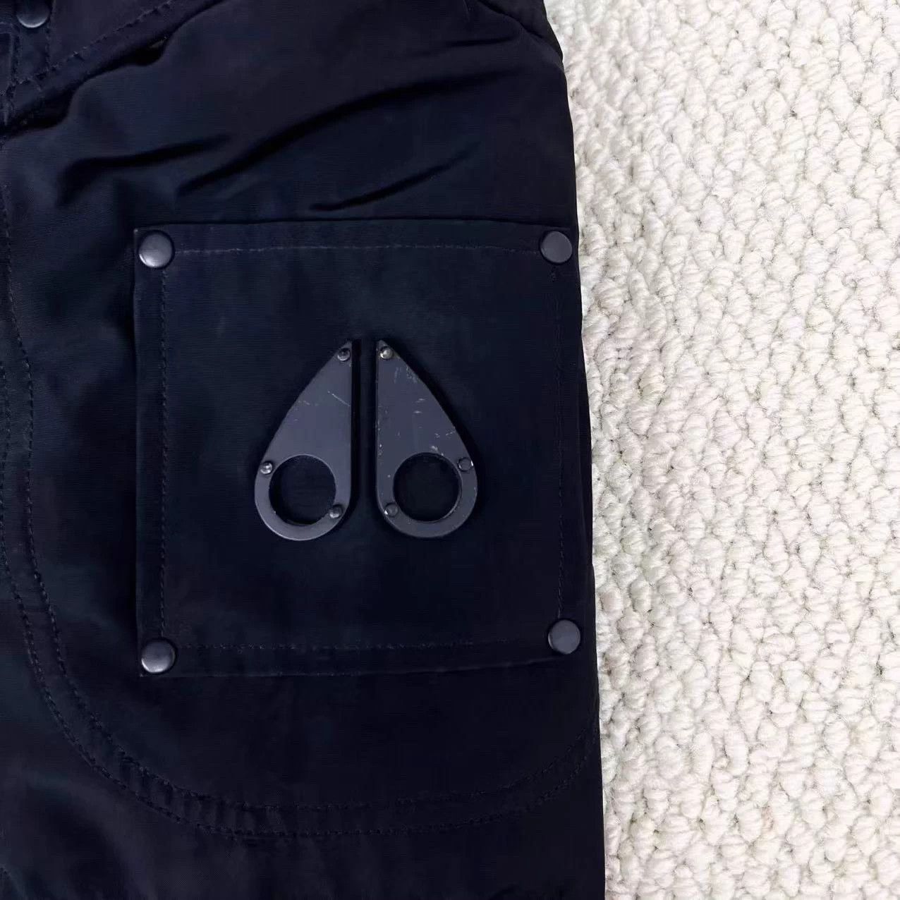 Moose Knuckles Moose Knuckles Black Scissors Logo Detachable Fur XS Size XS / US 0-2 / IT 36-38 - 4 Thumbnail