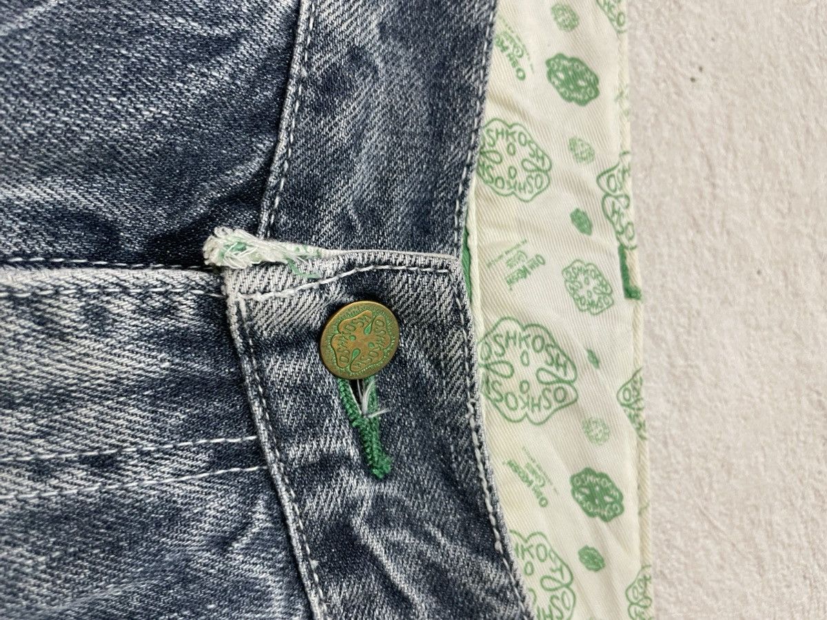 Japanese Brand 2000s Oskosh Jorts Denim Carpenter Jeans Washed Y2K Japan Size US 35 - 5 Thumbnail