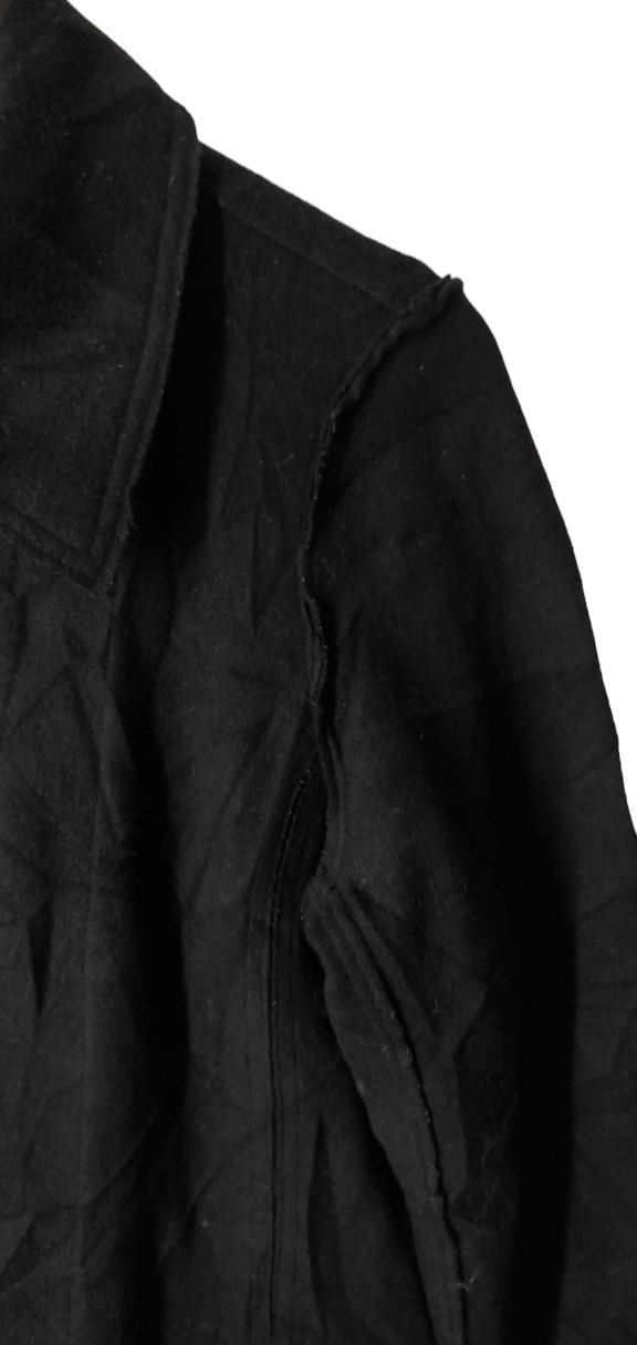 CABANE de ZUCCa ZUCCA BY ISSEY MIYAKE WOOL PEACOAT JACKET Size S / US 4 / IT 40 - 6 Thumbnail