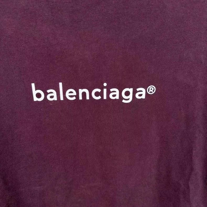 Balenciaga Balenciaga Purple mailbox short sleeves Size US S / EU 44-46 / 1 - 3 Thumbnail