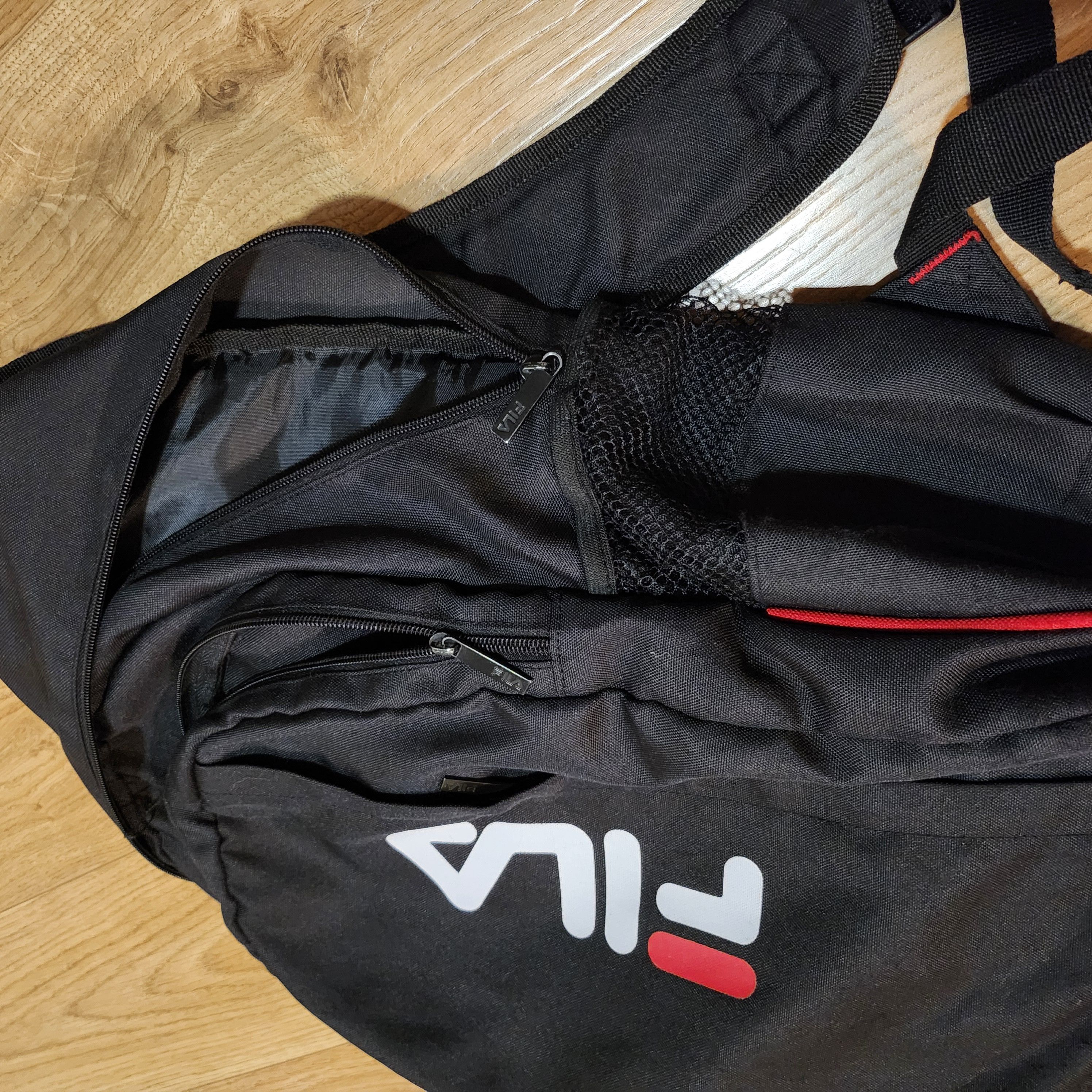 Fila Black Fila Backpack Size ONE SIZE - 3 Thumbnail