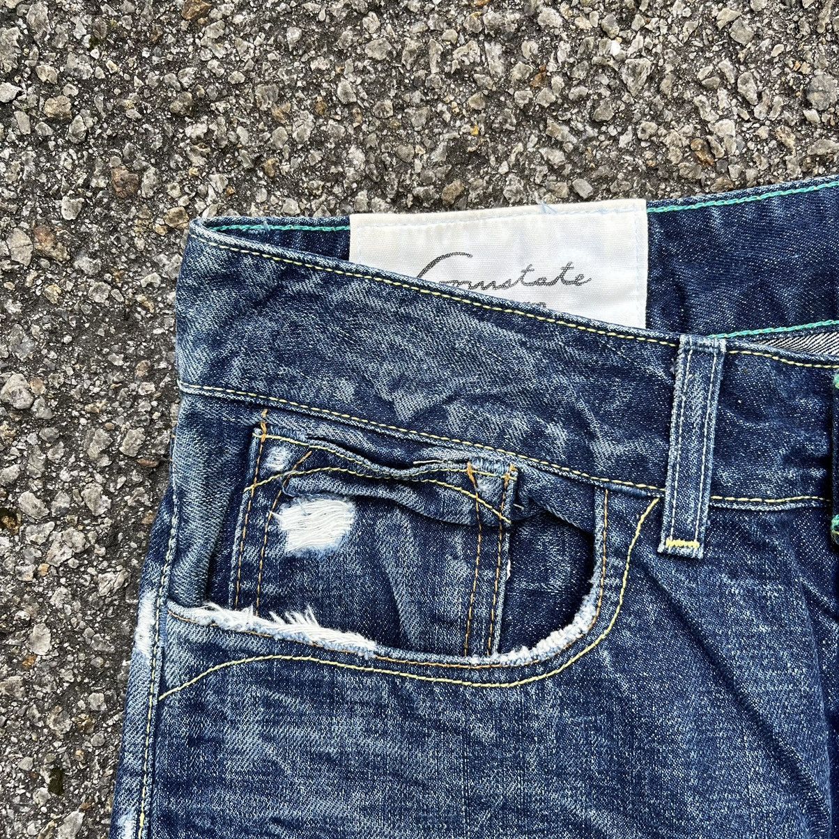 Hysteric Glamour Flare Jeans Loomstate Boot Cut Faded Denim Pants Size US 32 / EU 48 - 4 Thumbnail
