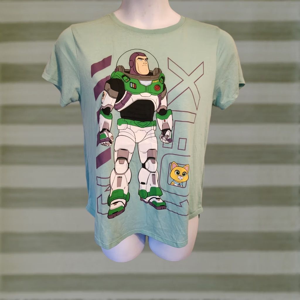 Disney Disney Buzz Lightyear T-Shirt Juniors XL Graphic Tee Top Short Sleeve Women Size XL / US 12-14 / IT 48-50 - 1 Thumbnail