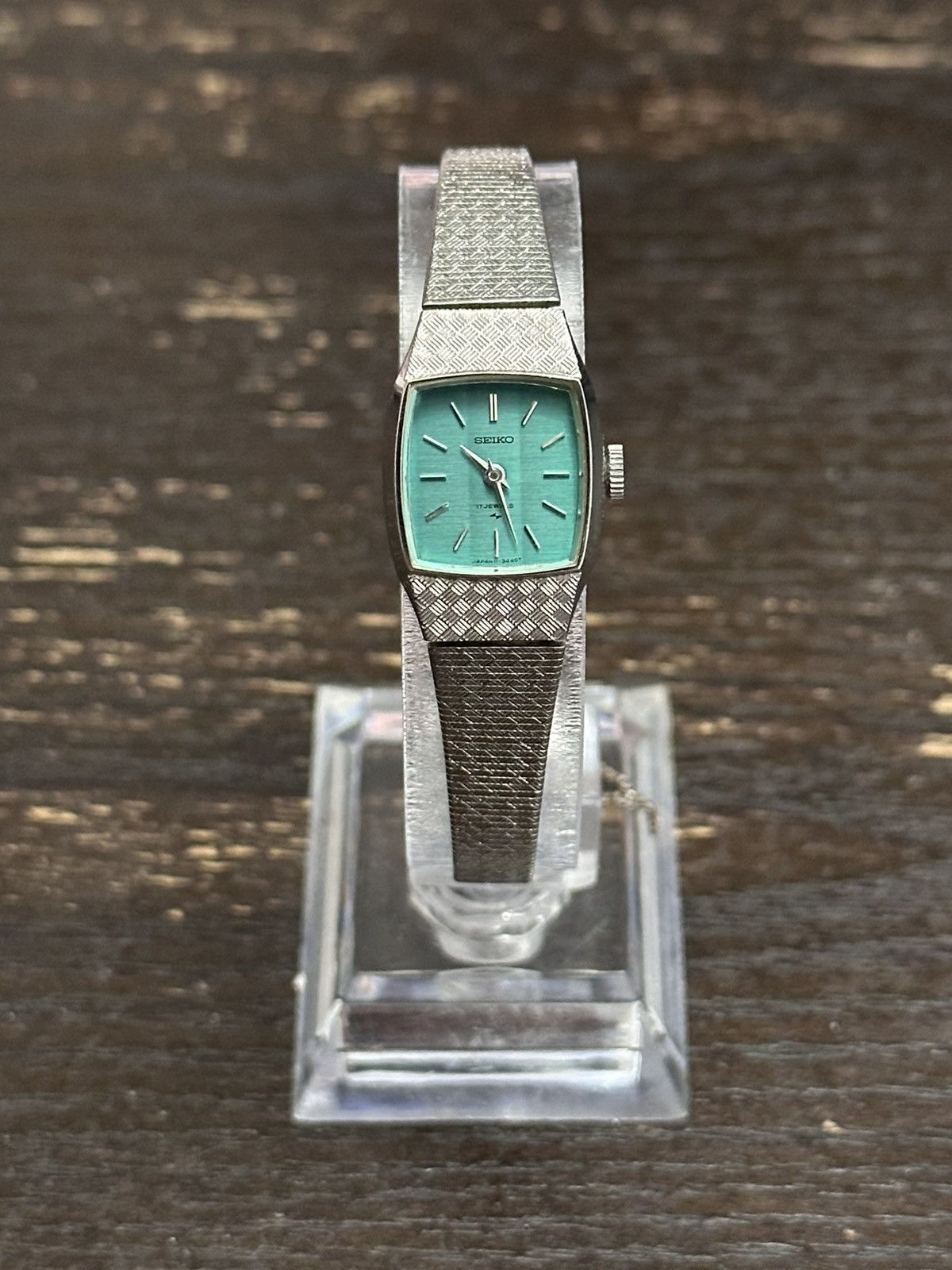Seiko 1975 Seiko Manual Wind "Tiffany Dial" Rarest Steel Watch Size ONE SIZE - 2 Thumbnail
