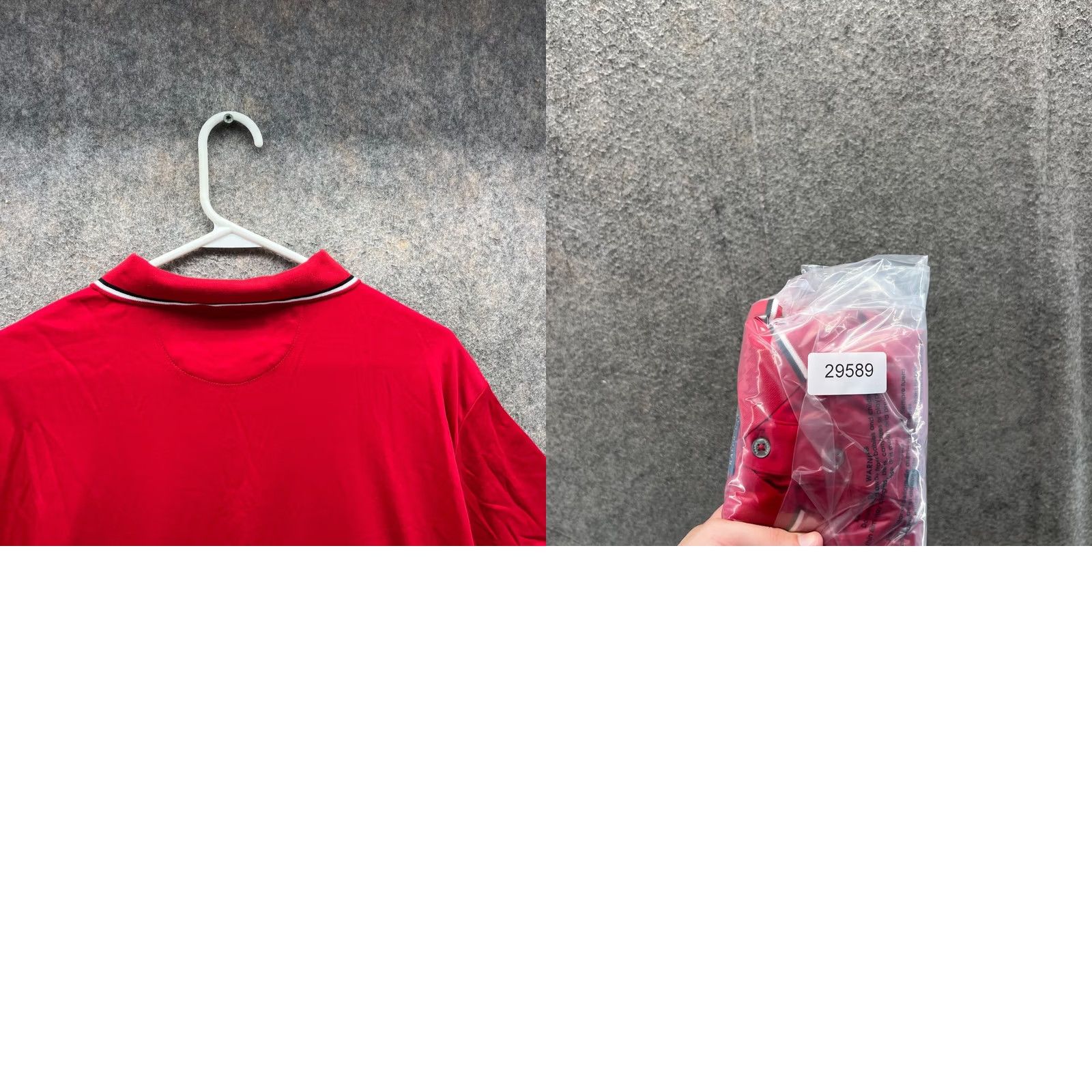 Polo Ralph Lauren VINTAGE Polo Ralph Lauren Polo Shirt Men XL Red Slim Fit Buttoned Collar Size US XL / EU 56 / 4 - 9 Thumbnail