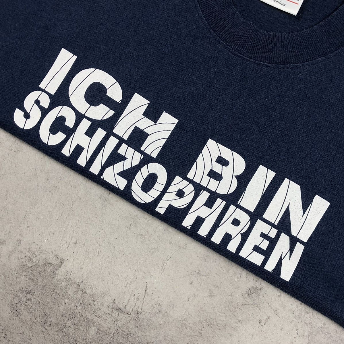 Vintage Schizophrenic Adult Dirty Joke Graphic Vintage Tee Size US XL / EU 56 / 4 - 3 Thumbnail