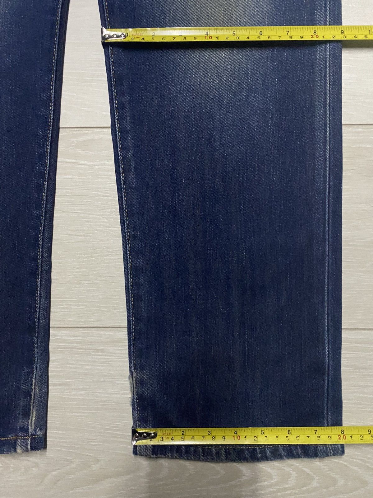 Edwin Vintage Japanese Brand Edwin 502 Mud Wash Distressed Jeans Size US 36 / EU 52 - 14 Thumbnail