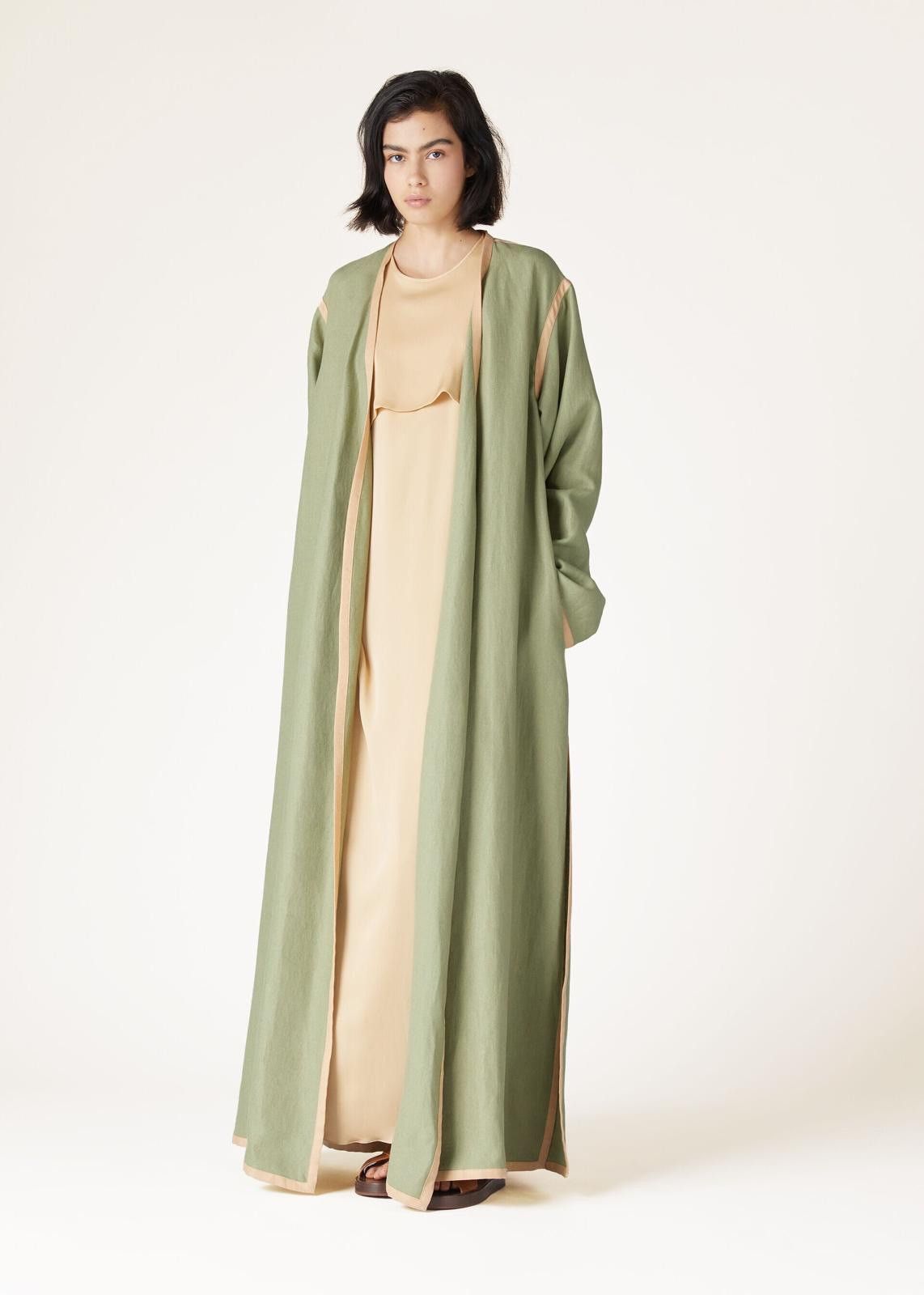 Loro Piana o1srvl11e0125 FAN8309 Jayma Silk Dress in Yellow Size S / US 4 / IT 40 - 6 Thumbnail