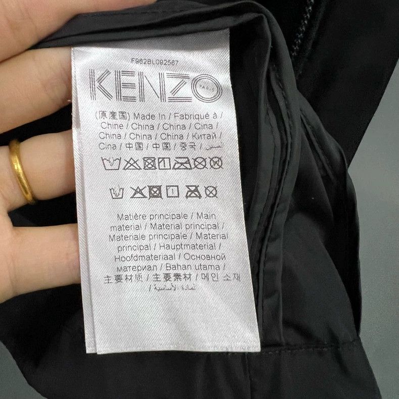Kenzo KENZO Black logo behind the coat Size M / US 6-8 / IT 42-44 - 3 Thumbnail