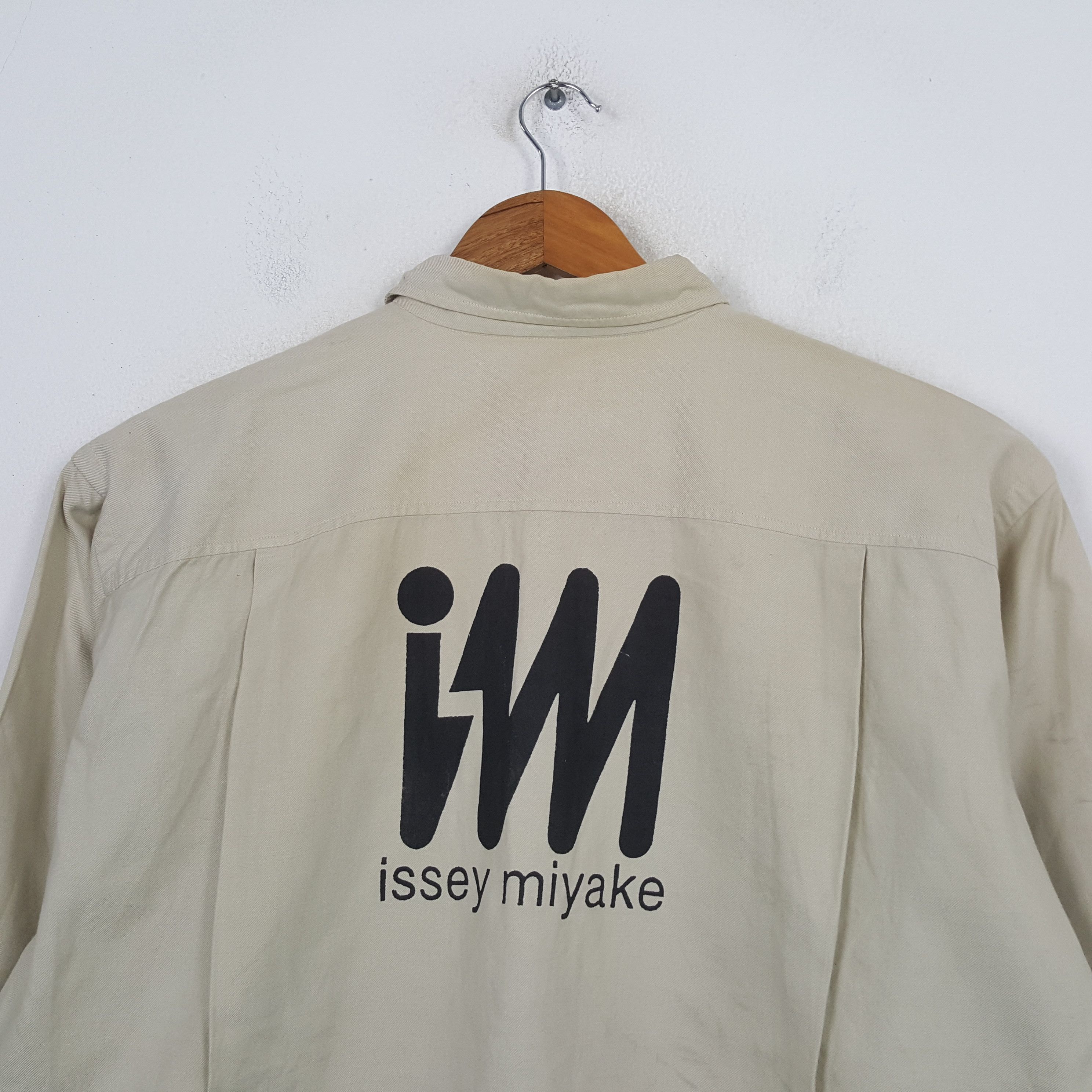 Issey Miyake Vintage Issey Miyake Japanese Designer Shirt C299N75 Size US XL / EU 56 / 4 - 2 Thumbnail