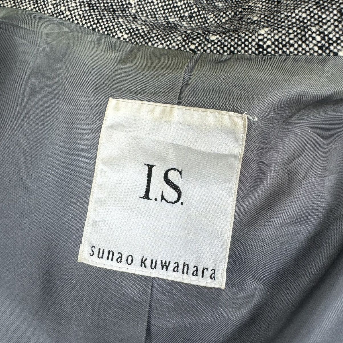 Issey Miyake × Japanese Brand × Sunao Kuwahara ☀️SUNAO KUWAHARA IS HERRINGBONE LONG JACKET Size M / US 6-8 / IT 42-44 - 9 Thumbnail