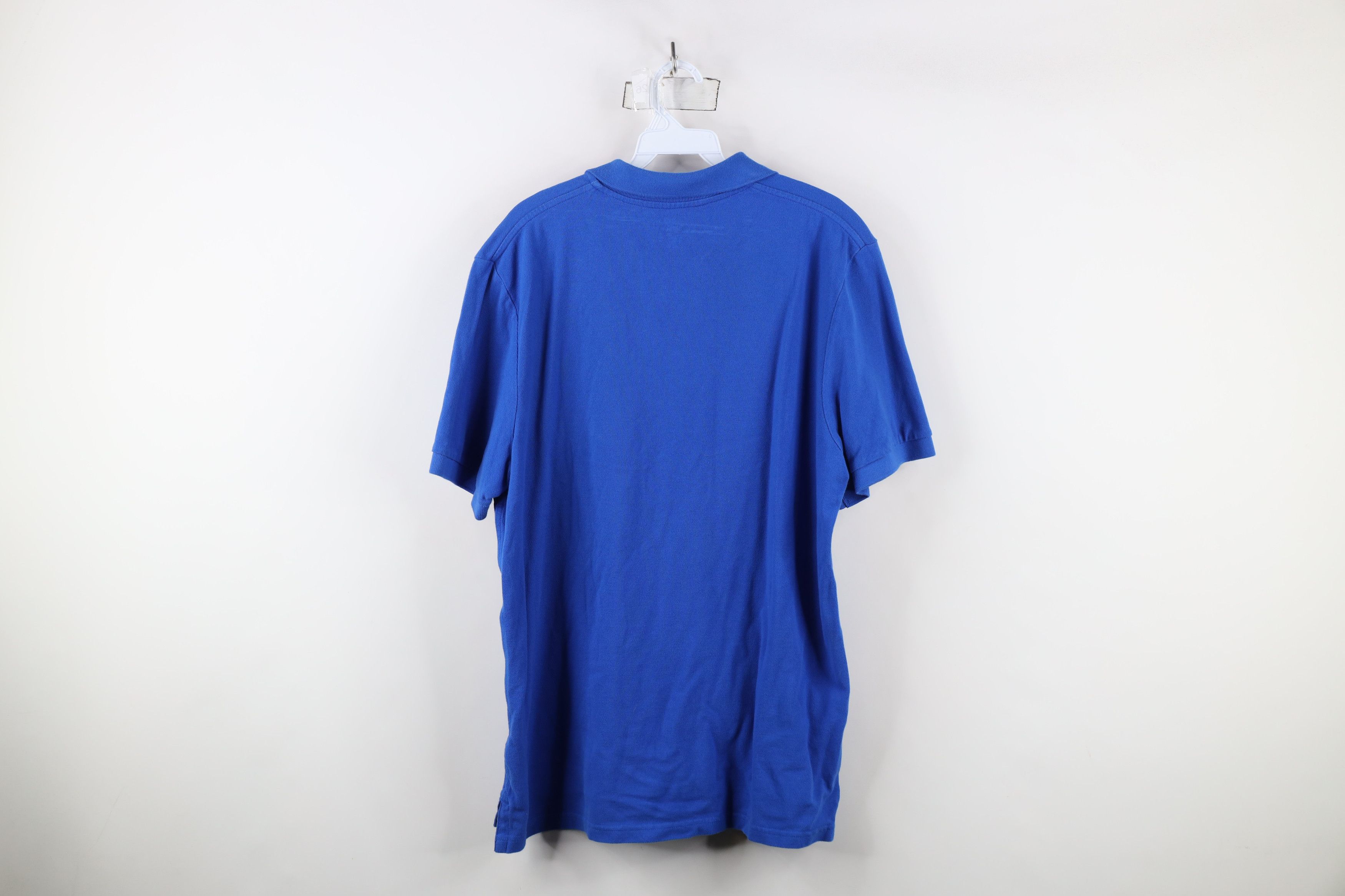 Nike × Vintage Vintage Nike Sportswear Max 90 Collared Golf Polo Shirt Blue Size US XL / EU 56 / 4 - 13 Thumbnail