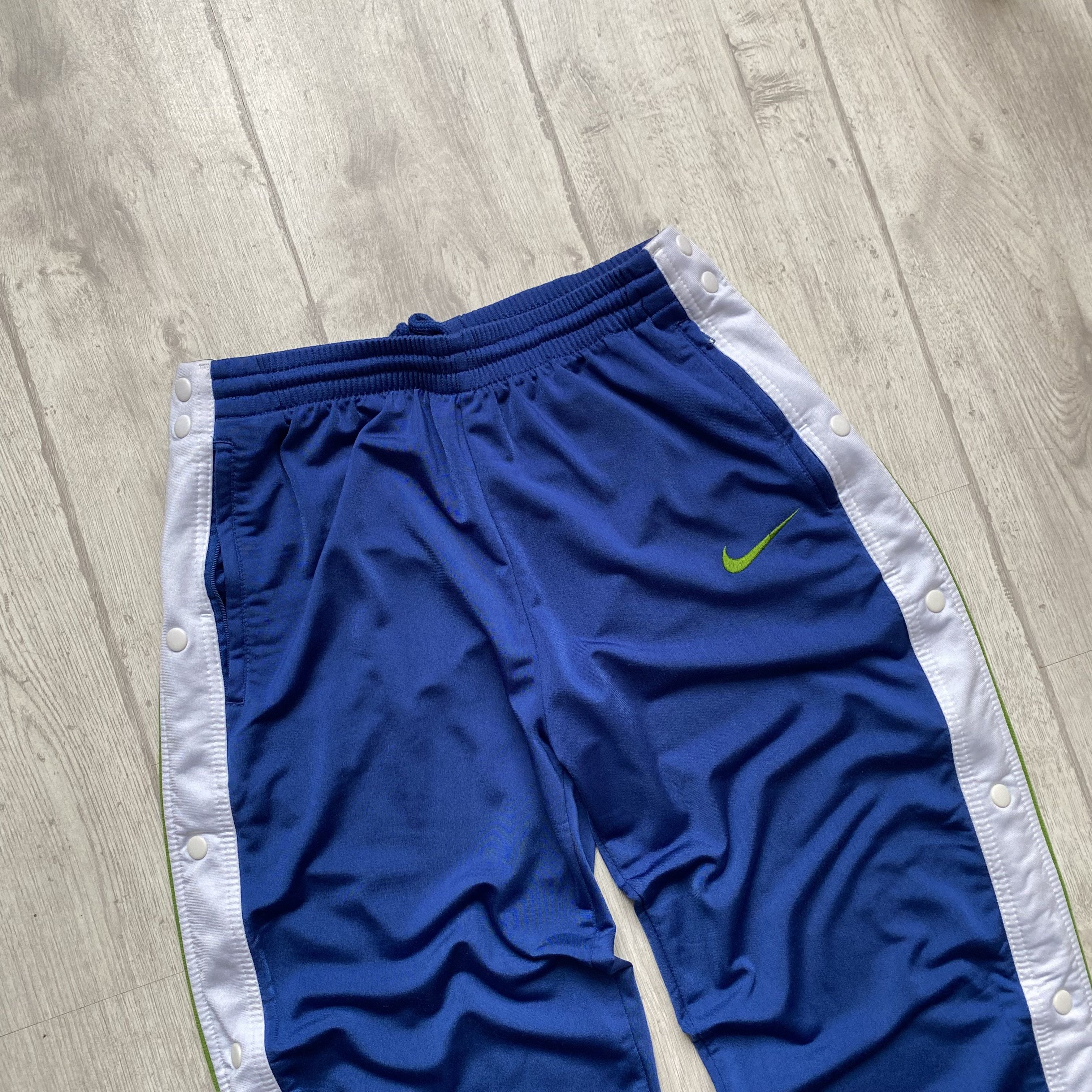 Nike 🟢Vintage Nike 90s Track pants Big Swoosh Y2k Size US 30 / EU 46 - 3 Thumbnail