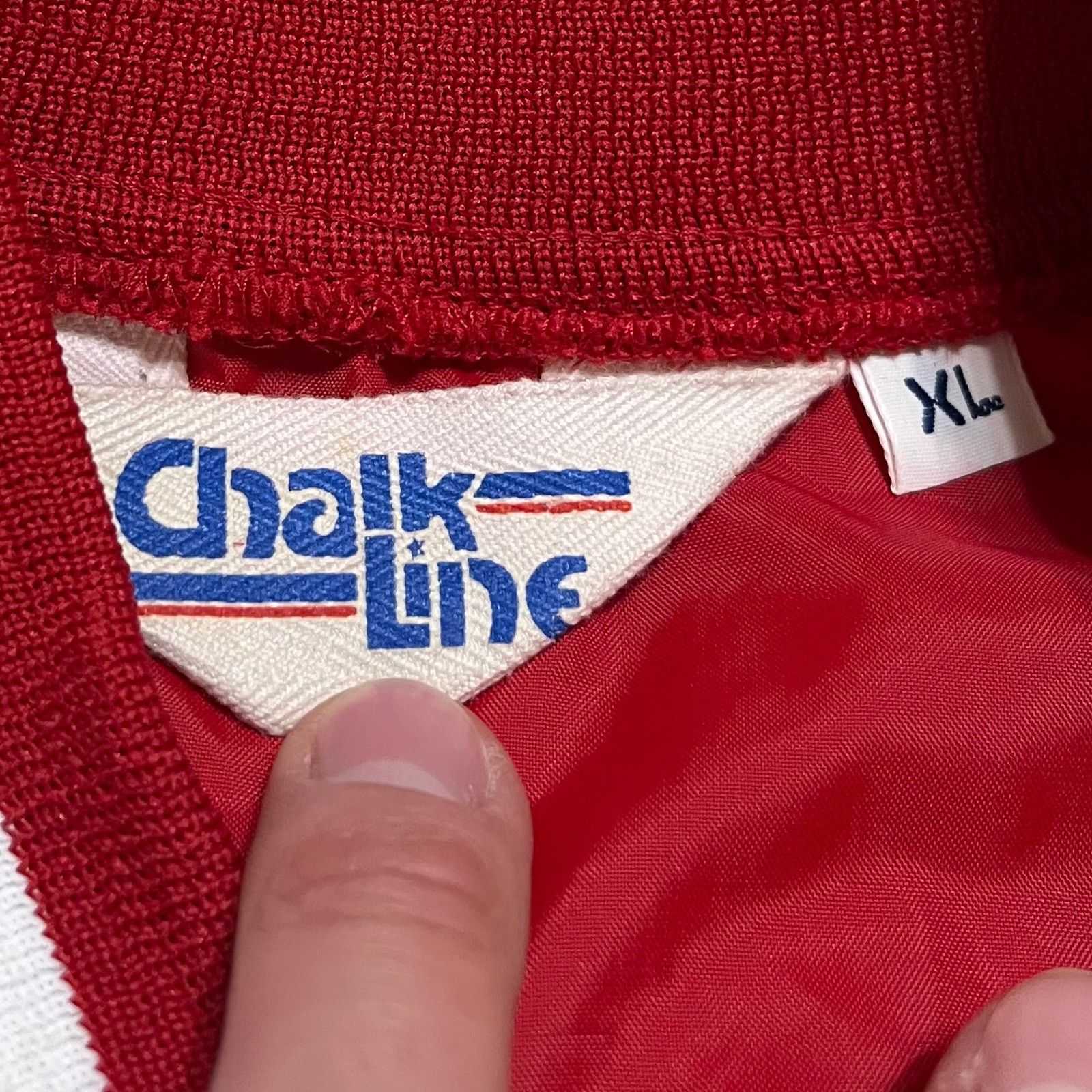 Other Vintage Chalkline Alabama Crimson Tide Nylon Varsity Jacket Size US XL / EU 56 / 4 - 4 Thumbnail