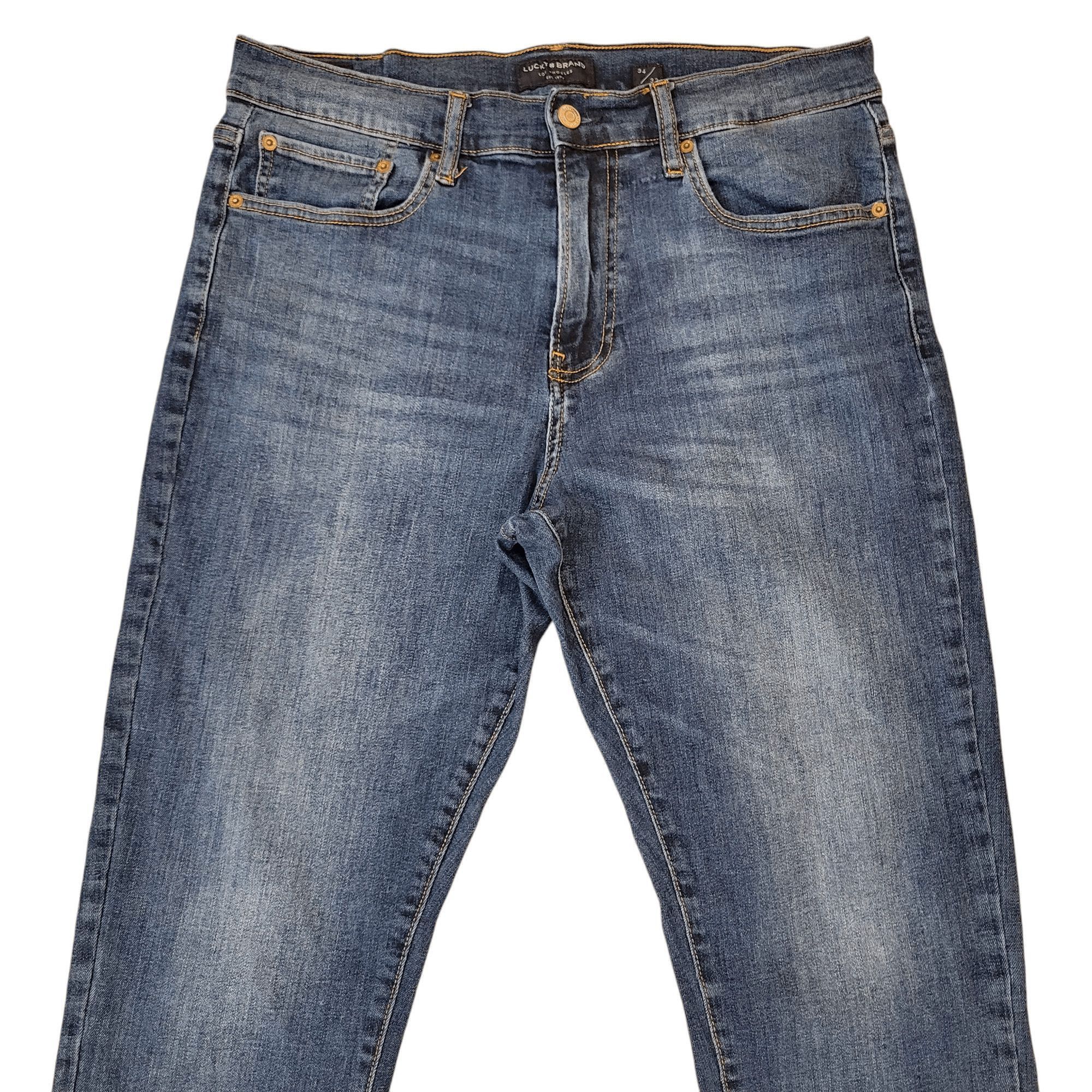 Lucky Brand Lucky Brand 410 Athletic Straight 410 Jeans Men's Size 34/32 Size US 34 / EU 50 - 4 Thumbnail