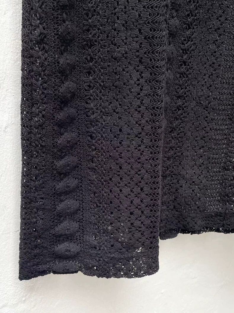 Our Legacy Our Legacy size44 Black lace openback vest Size US S / EU 44-46 / 1 - 8 Thumbnail