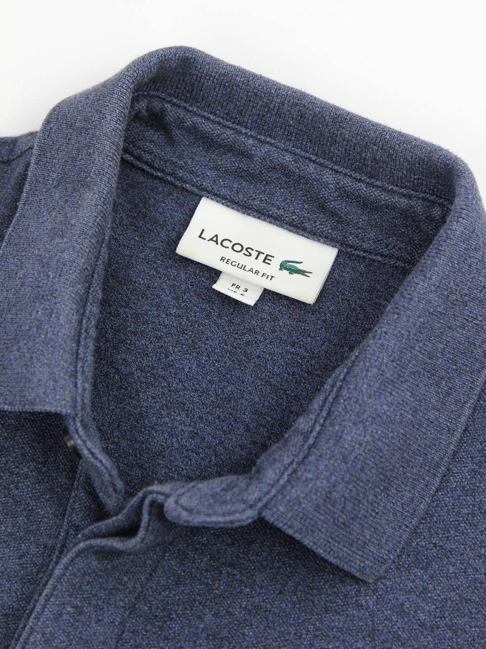 Lacoste LACOSTE Blue polo shirt with logo Size US S / EU 44-46 / 1 - 7 Thumbnail
