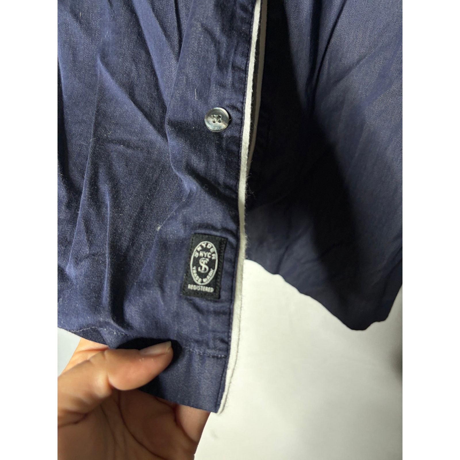 Todd Snyder Todd Snyder Blue Japanese tipped lined button down shirt M Size US M / EU 48-50 / 2 - 3 Thumbnail