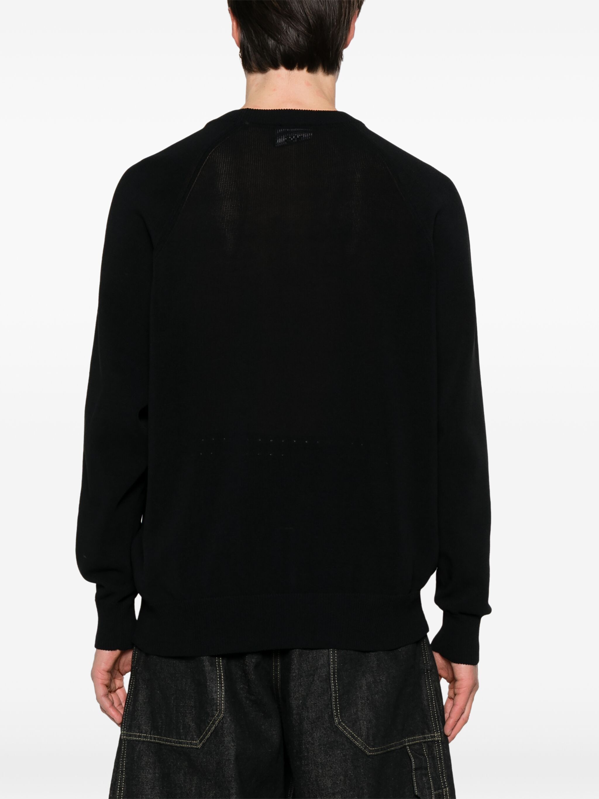 Y-3 o1s22i1n0125 Crewneck Sweater in Black Size US M / EU 48-50 / 2 - 4 Thumbnail