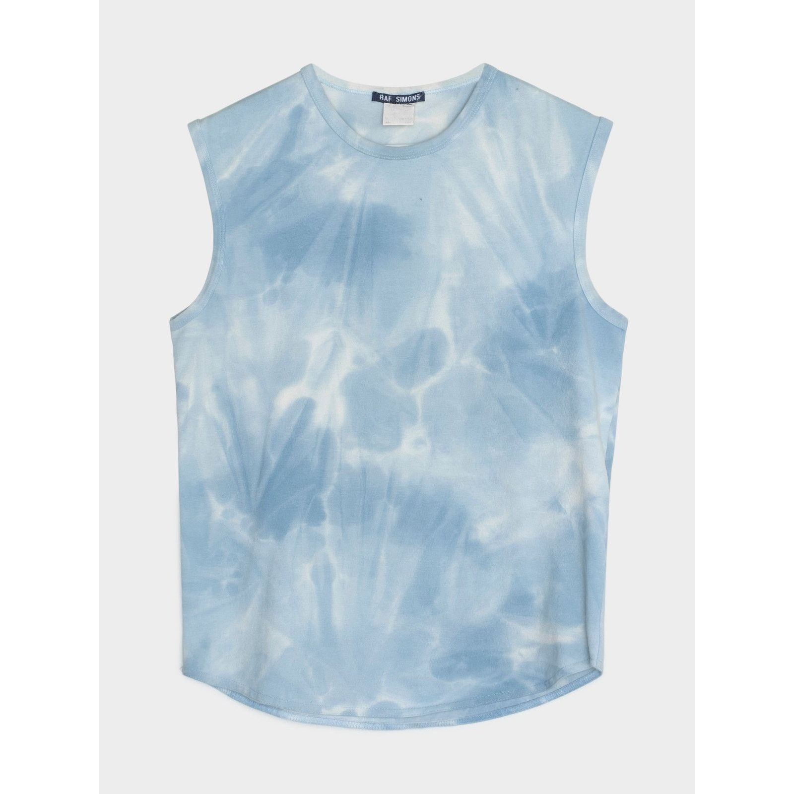 Raf Simons SS98 "Black Palms" Tie Dye Tank Top Size US M / EU 48-50 / 2 - 2 Thumbnail