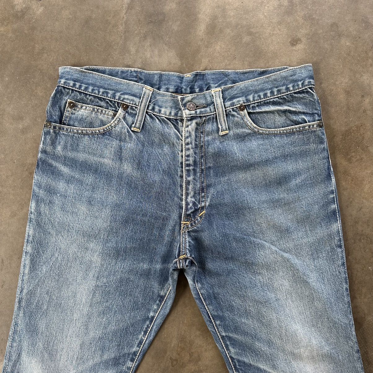 Japanese Brand Vintage Japanese Talon Faded Denim Jean Pant W33 Size US 33 - 3 Thumbnail