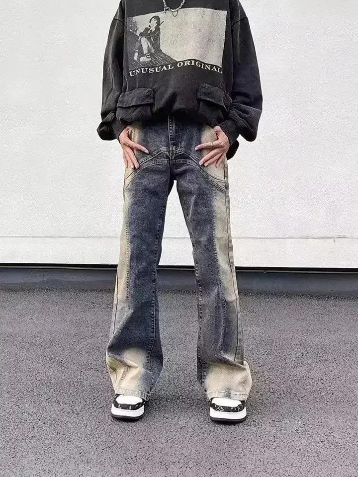 Japanese Brand Vintage Distressed Slim Micro Flared Denim Size US 30 / EU 46 - 1 Thumbnail