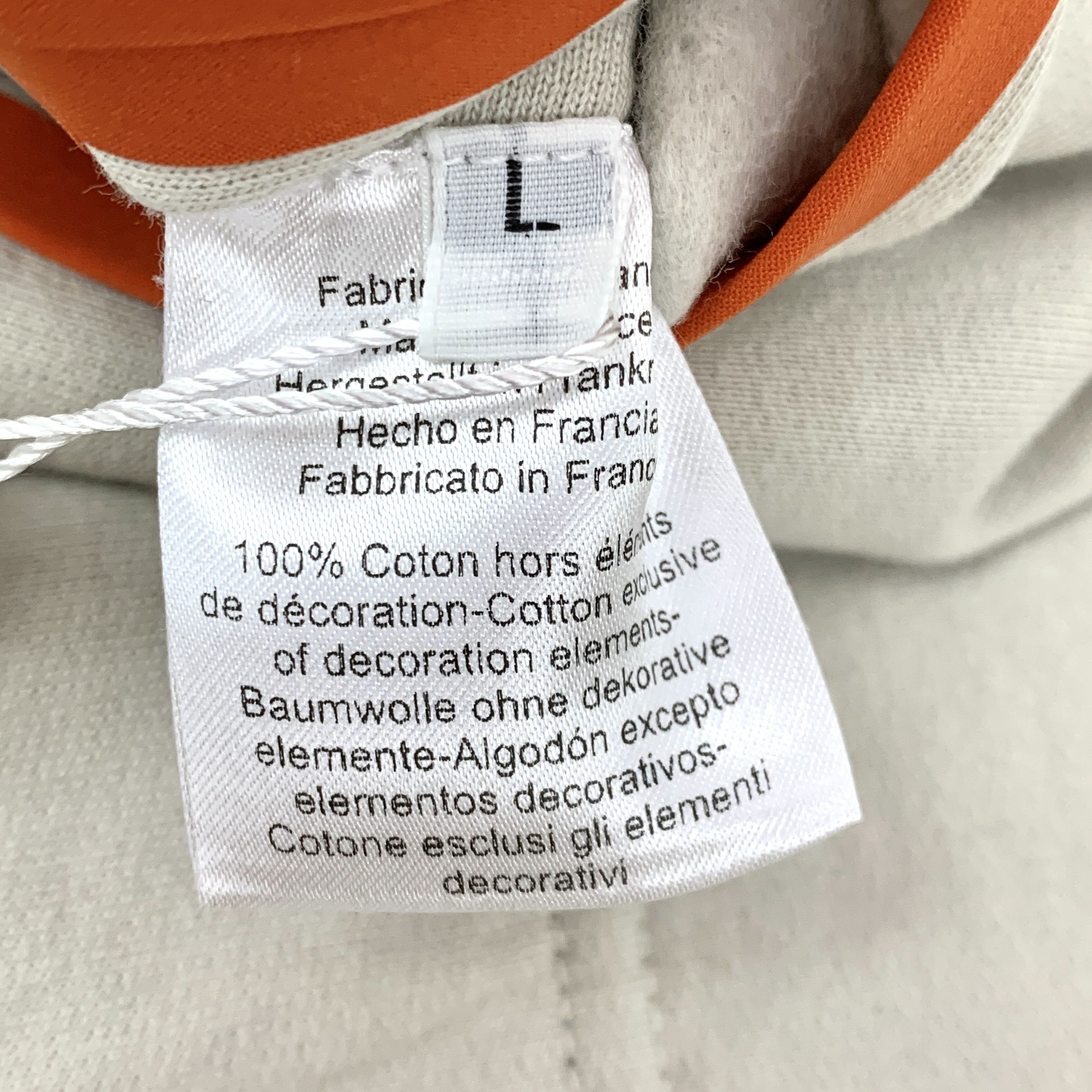 Hermes Hermès Grey Half-Zip Hooded Jacket (Size L) Size US L / EU 52-54 / 3 - 2 Thumbnail