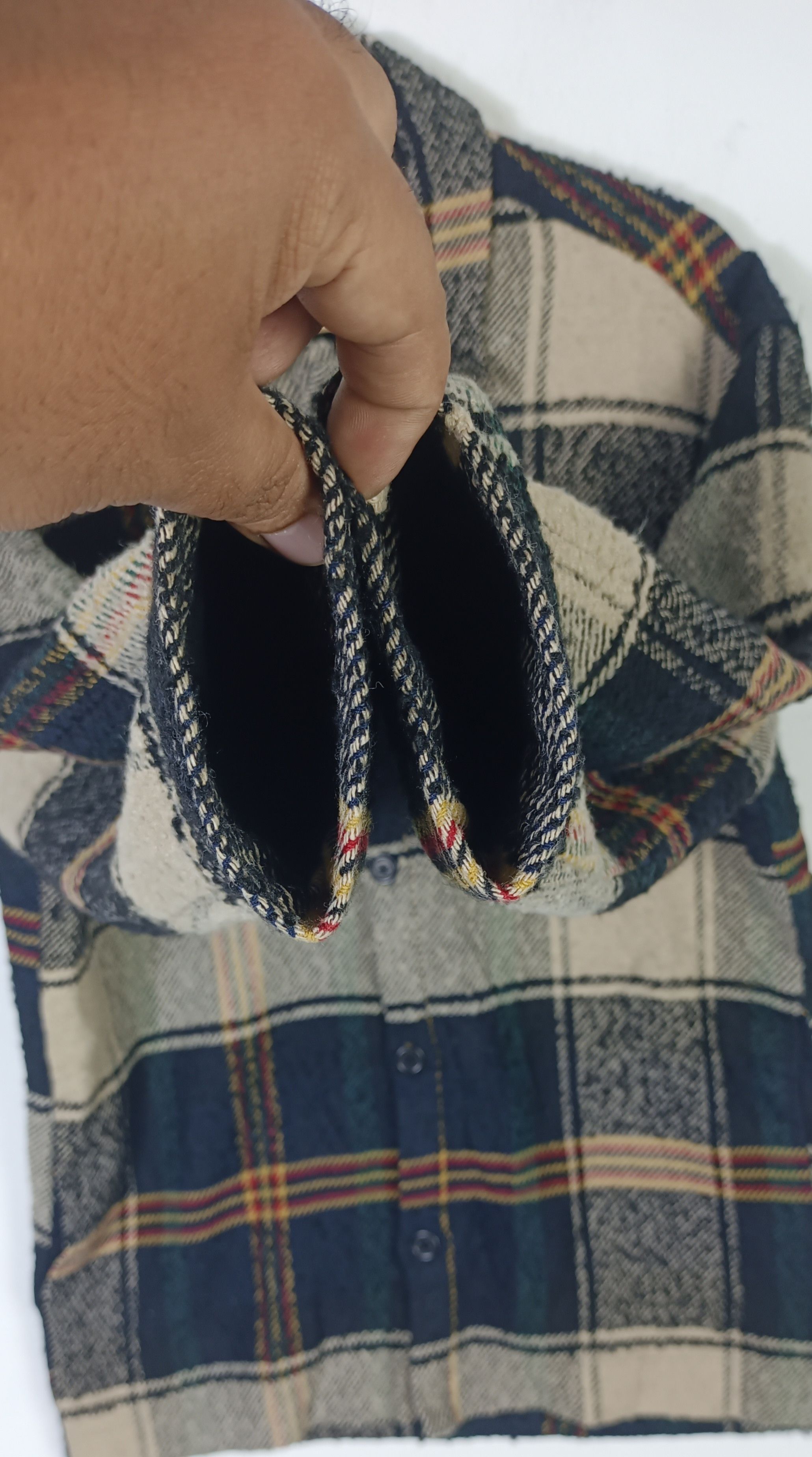 Designer × Zara Zara Men Flannel Wool Jacket Size US L / EU 52-54 / 3 - 6 Thumbnail