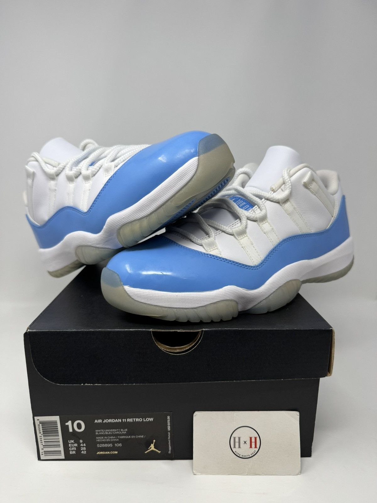 Air Jordan 11 Retro Low UNC 2017